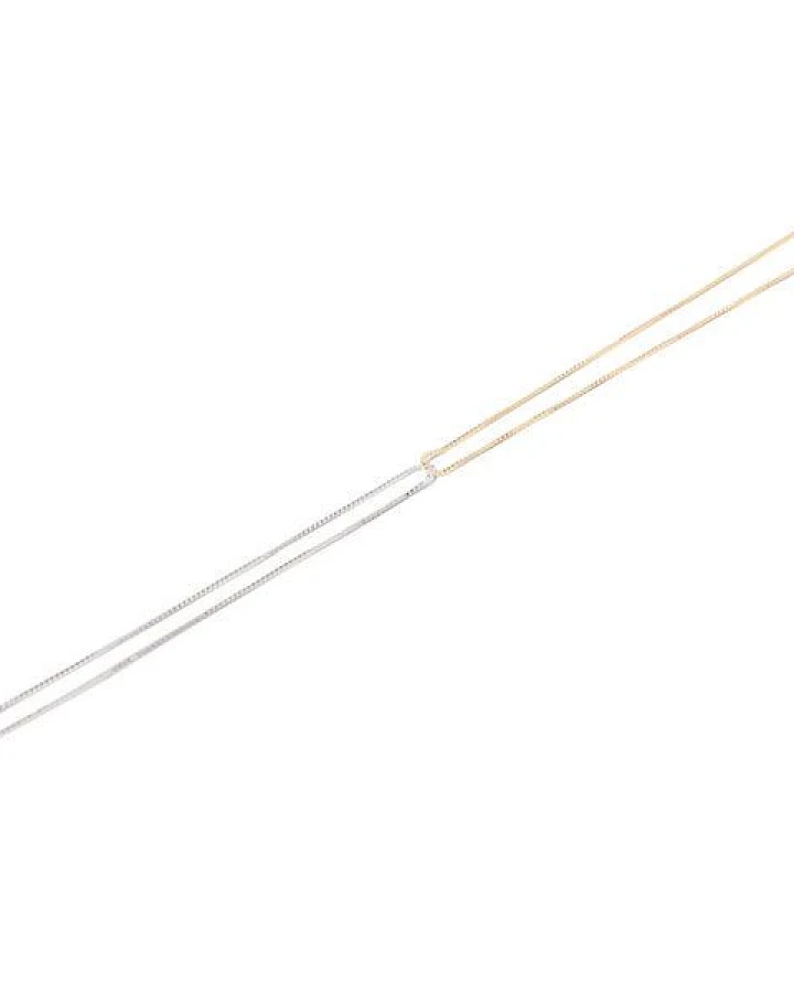 Jonathan Radetz Jewellery Armband FINEFINE zweifarbig, Gold 585, 14 Karat und Silber 925, Sterlingsilber, Länge 16/18 cm, Handmade in Germany