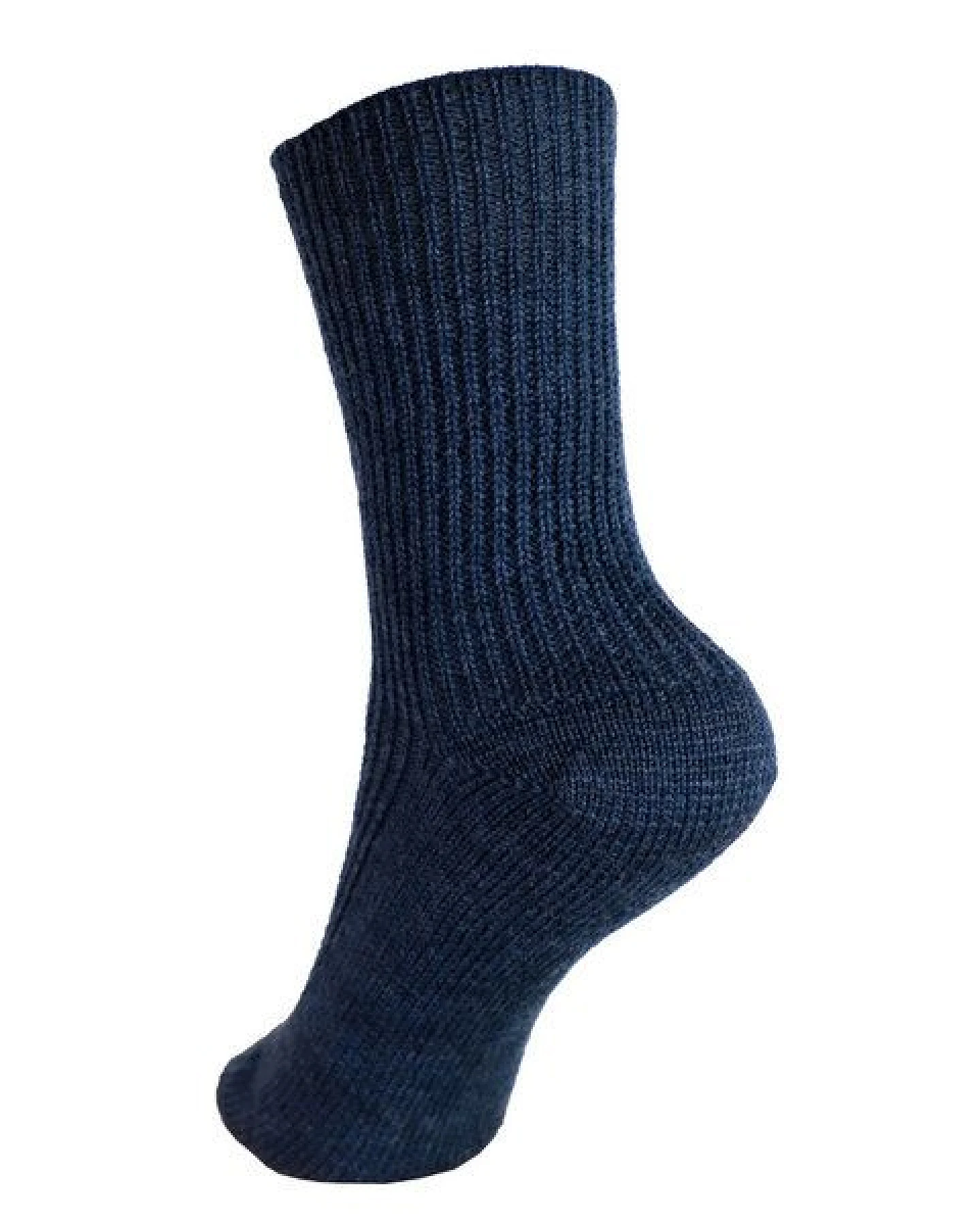 Hirsch Natur Baby Kinder Grobstrick-Socke kbT Wolle – Ansicht 2