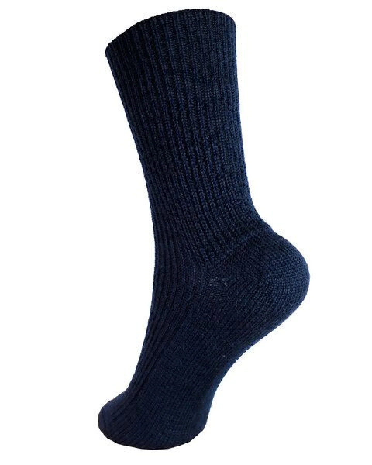 Hirsch Natur Baby Kinder Grobstrick-Socke kbT Wolle – Ansicht 2