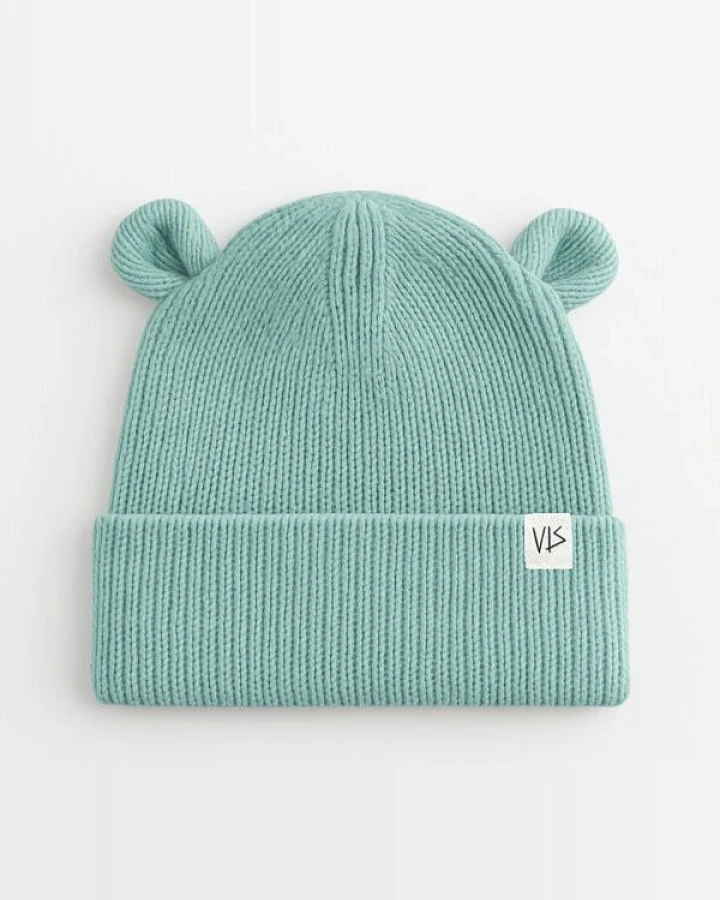 vis wear Bear Organic Baby Mütze