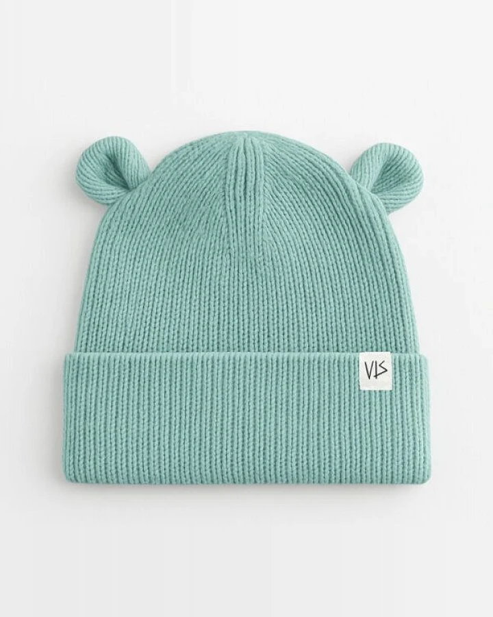 vis wear Bear Organic Baby Mütze