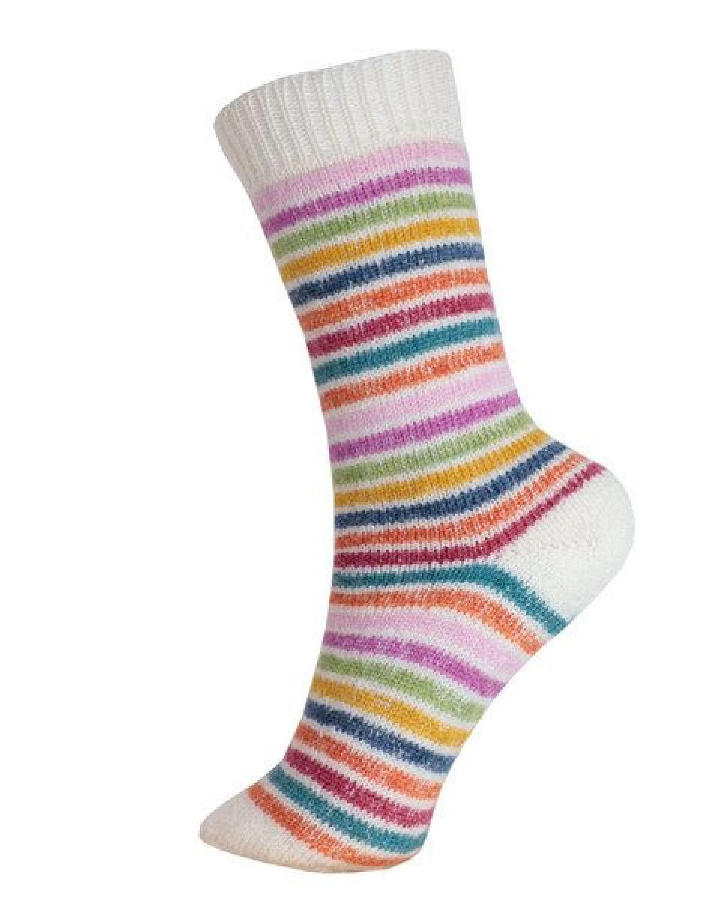 Hirsch Natur Baby Kinder Vollplüsch Ringel Socke kbT Wolle – Ansicht 2