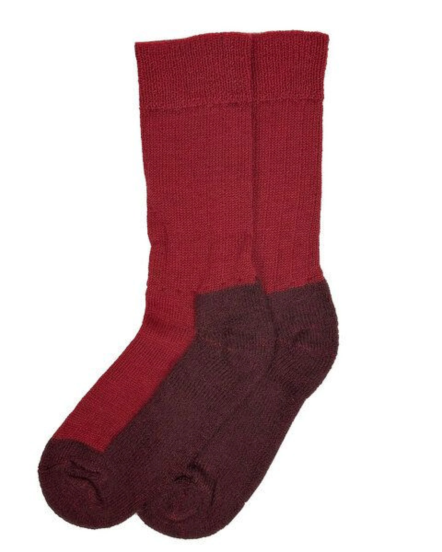 Hirsch Natur Unisex Trekking Socke kbT Wolle – Ansicht 2