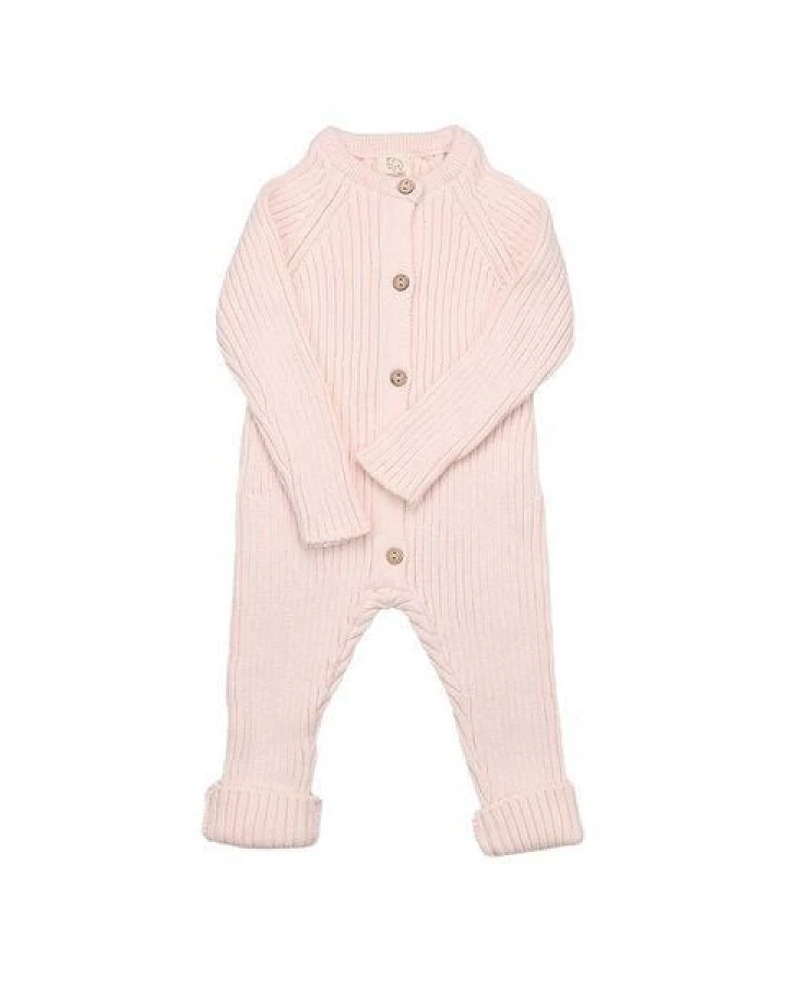 Woollyboll Overall aus Biobaumwolle-Rosa