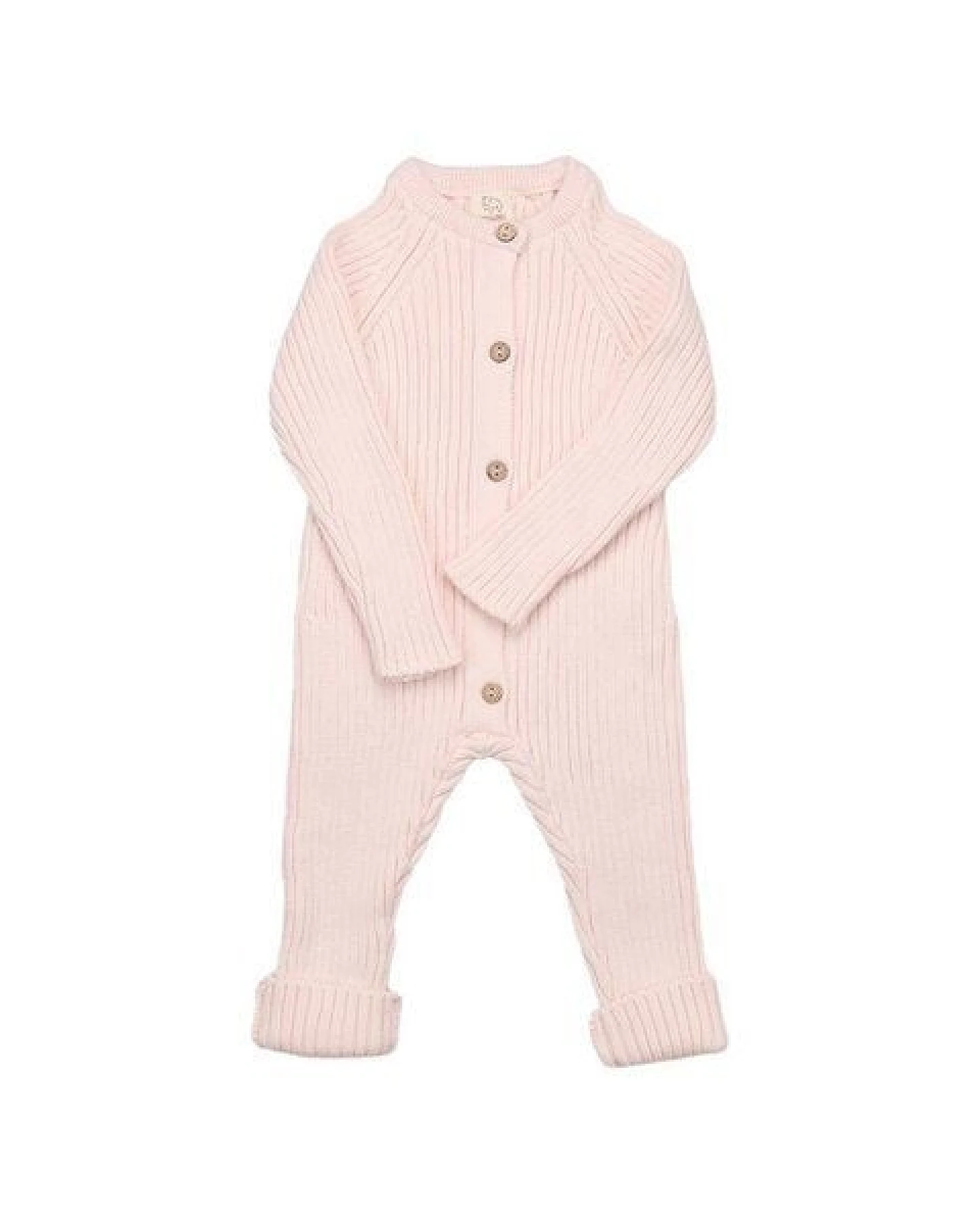 Woollyboll Overall aus Biobaumwolle-Rosa – Ansicht 2