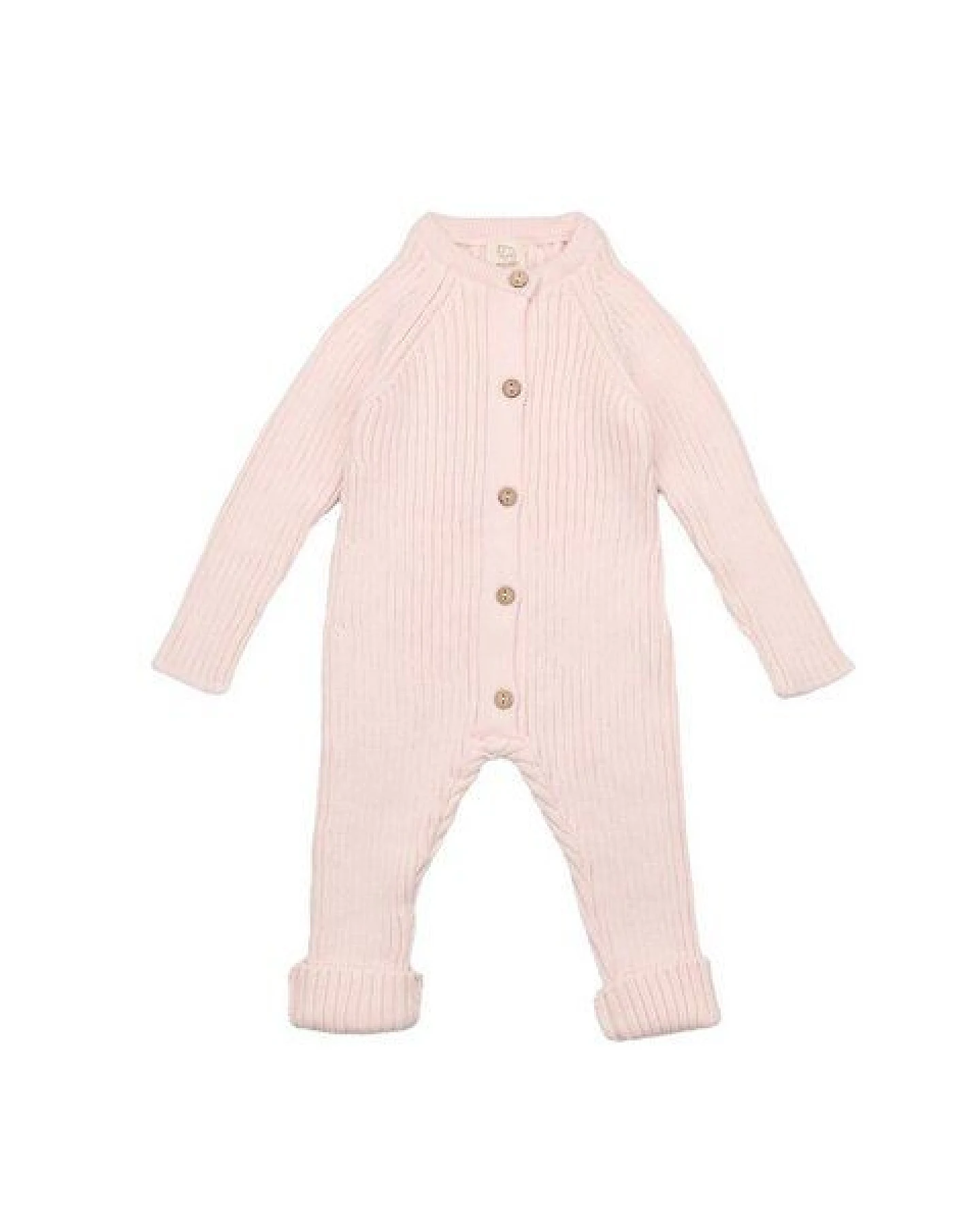 Woollyboll Overall aus Biobaumwolle-Rosa – Ansicht 3