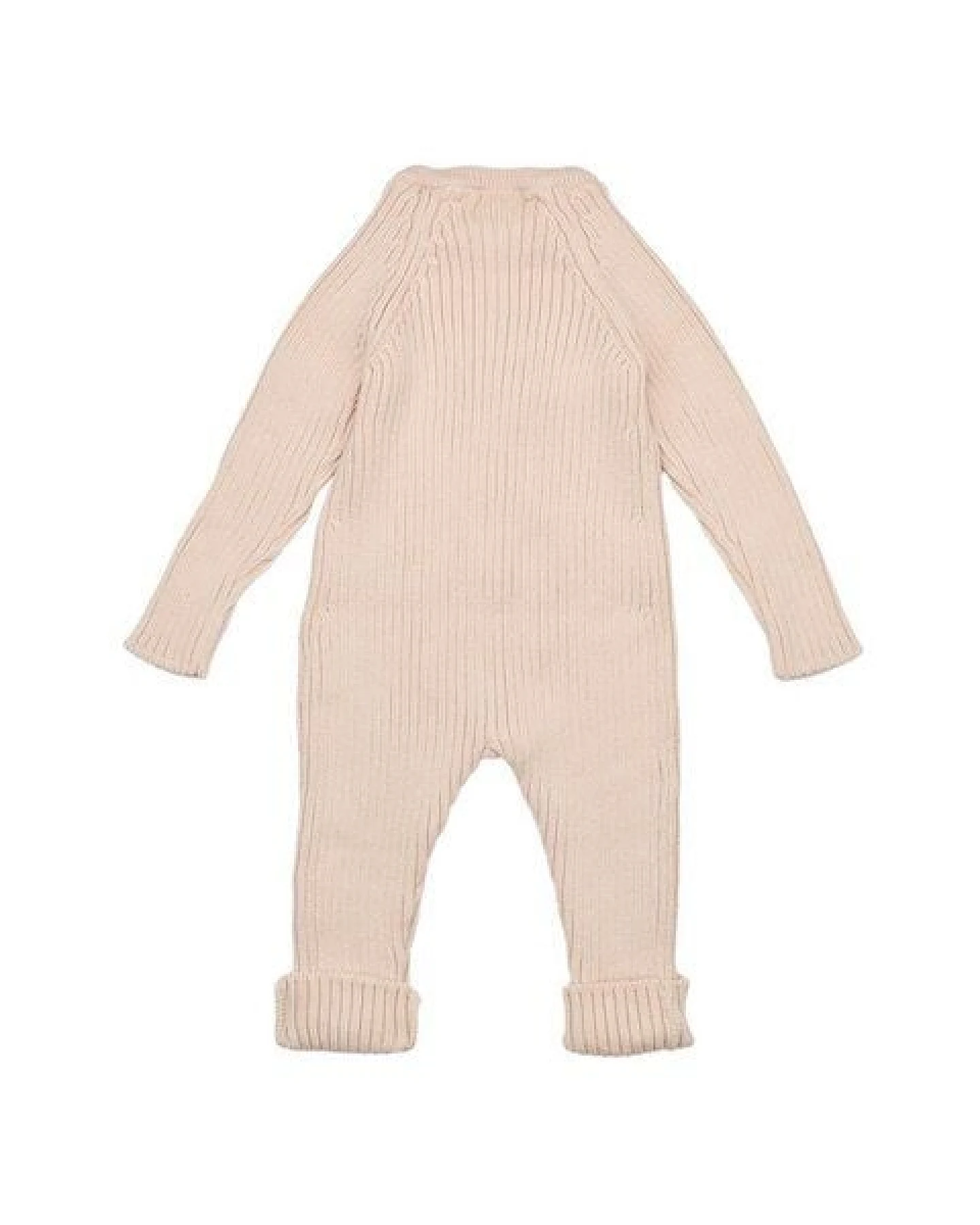 Woollyboll Overall aus Biobaumwolle-Beige – Ansicht 4