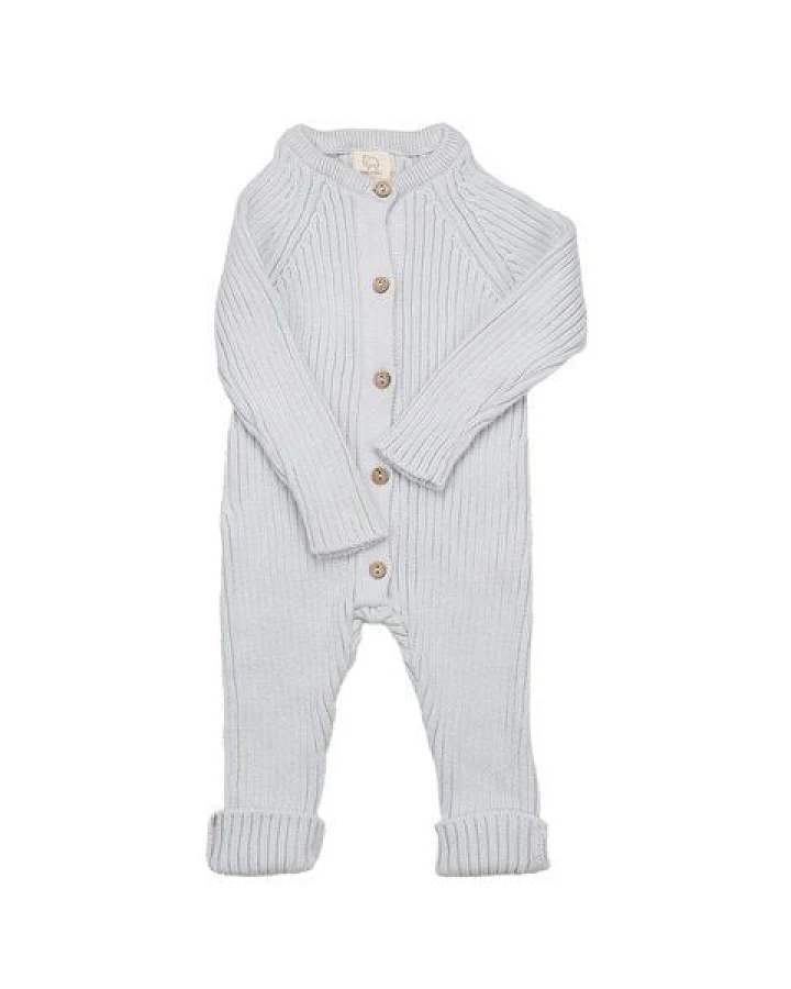 Woollyboll Overall aus Biobaumwolle-Blau