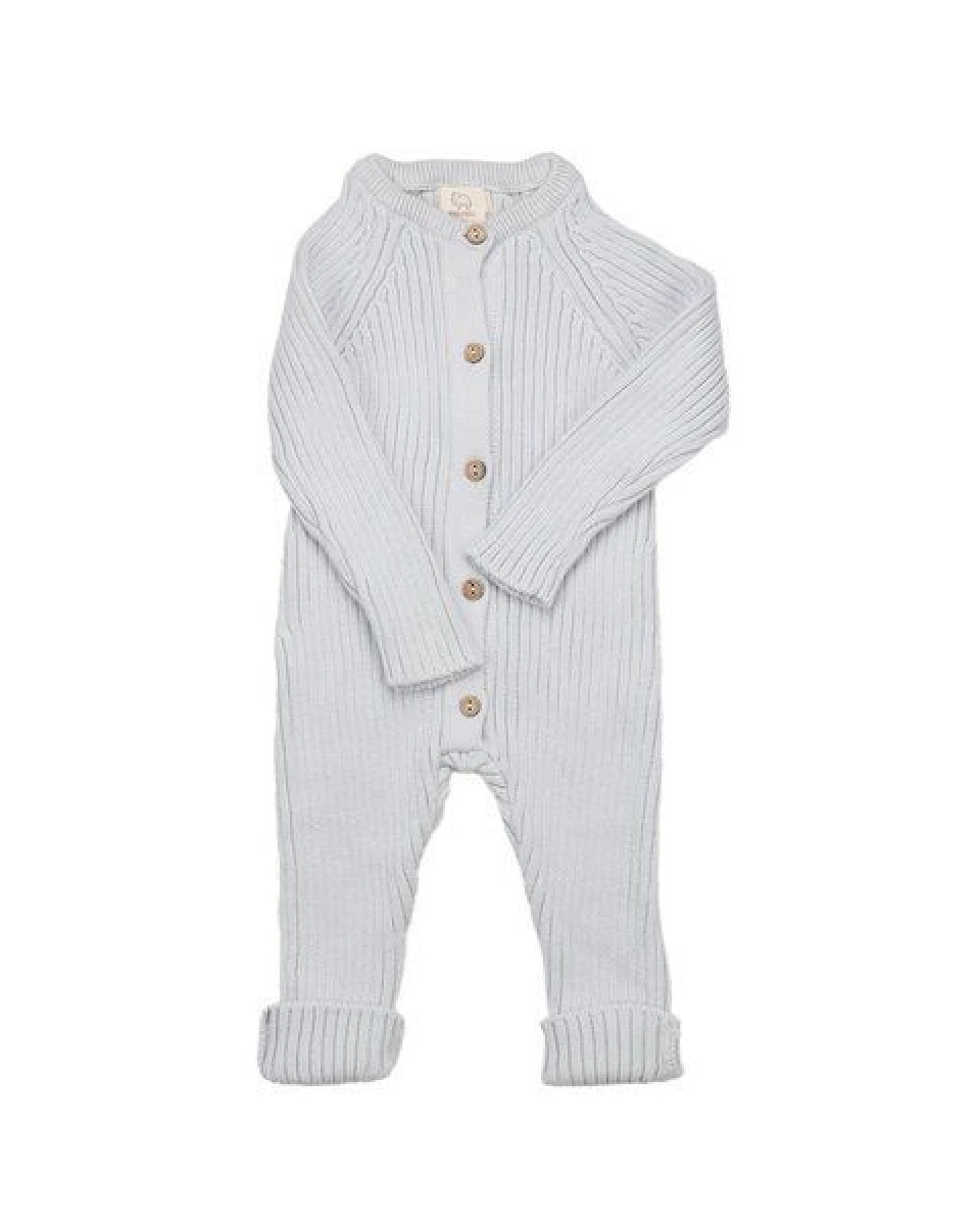 Woollyboll Overall aus Biobaumwolle-Blau – Ansicht 2