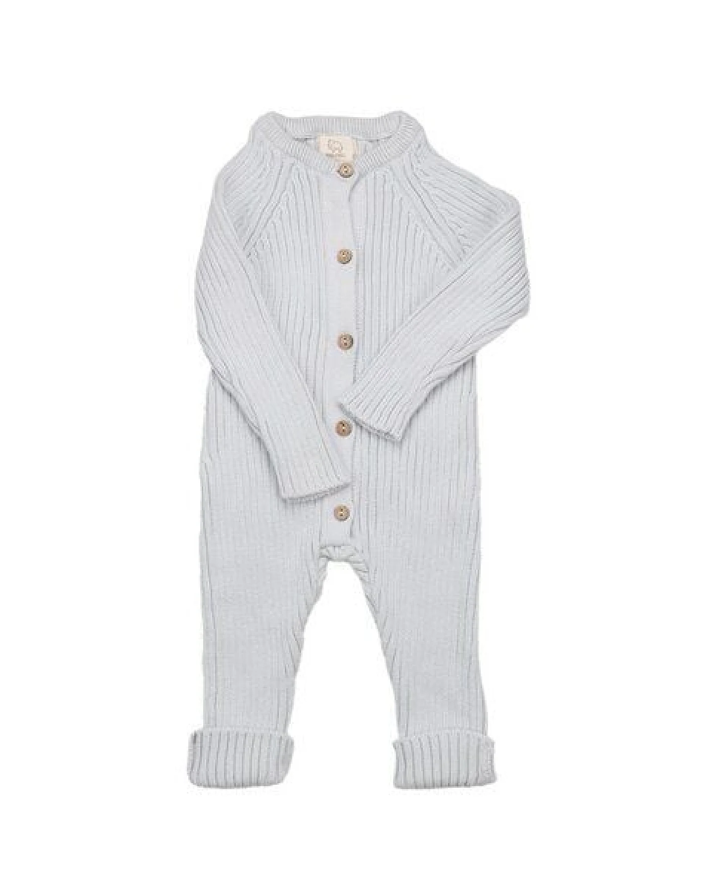 Woollyboll Overall aus Biobaumwolle-Blau – Ansicht 2