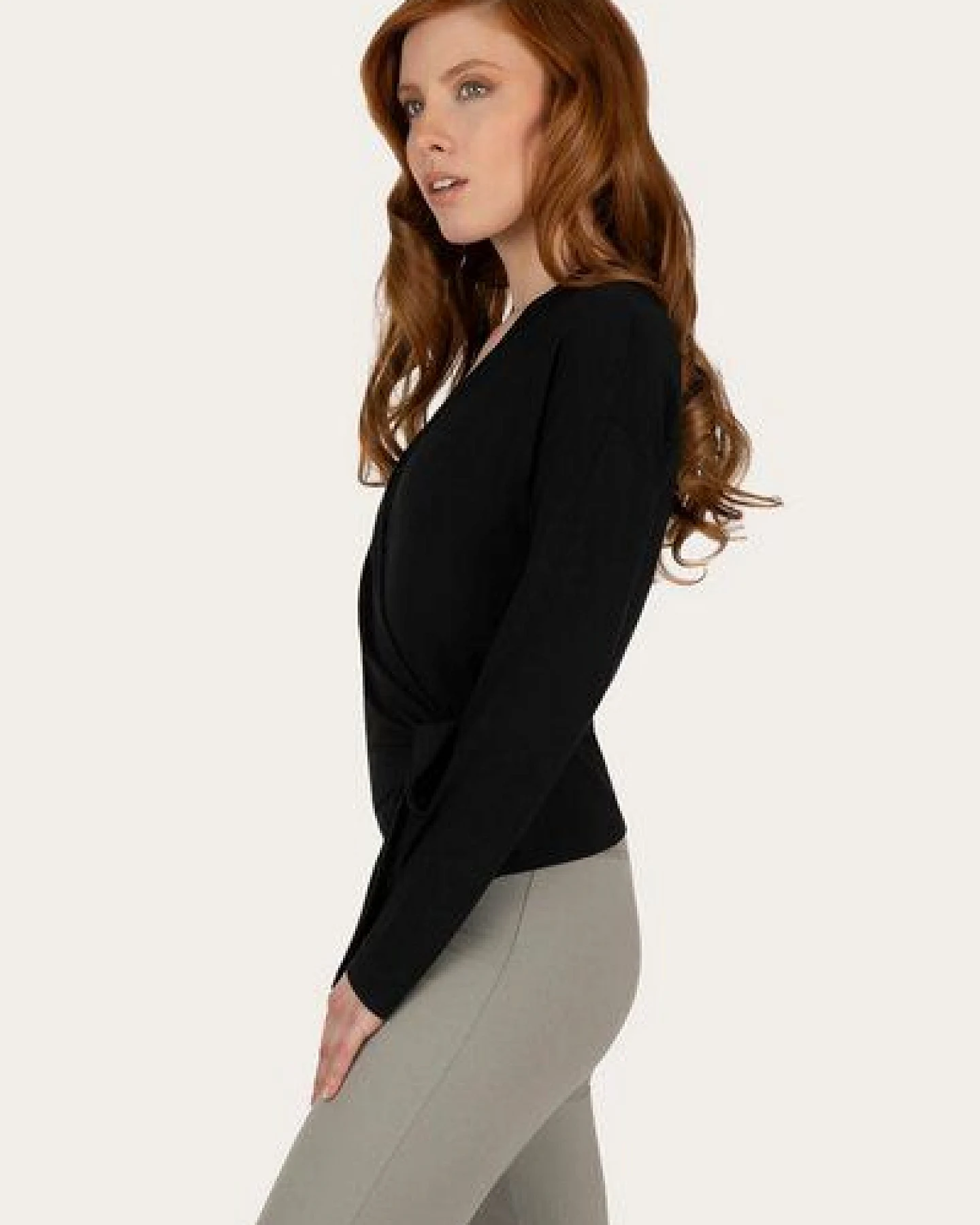 Urban Goddess Aurora Yoga & Pilates Wickel-Longsleeve – Ansicht 2