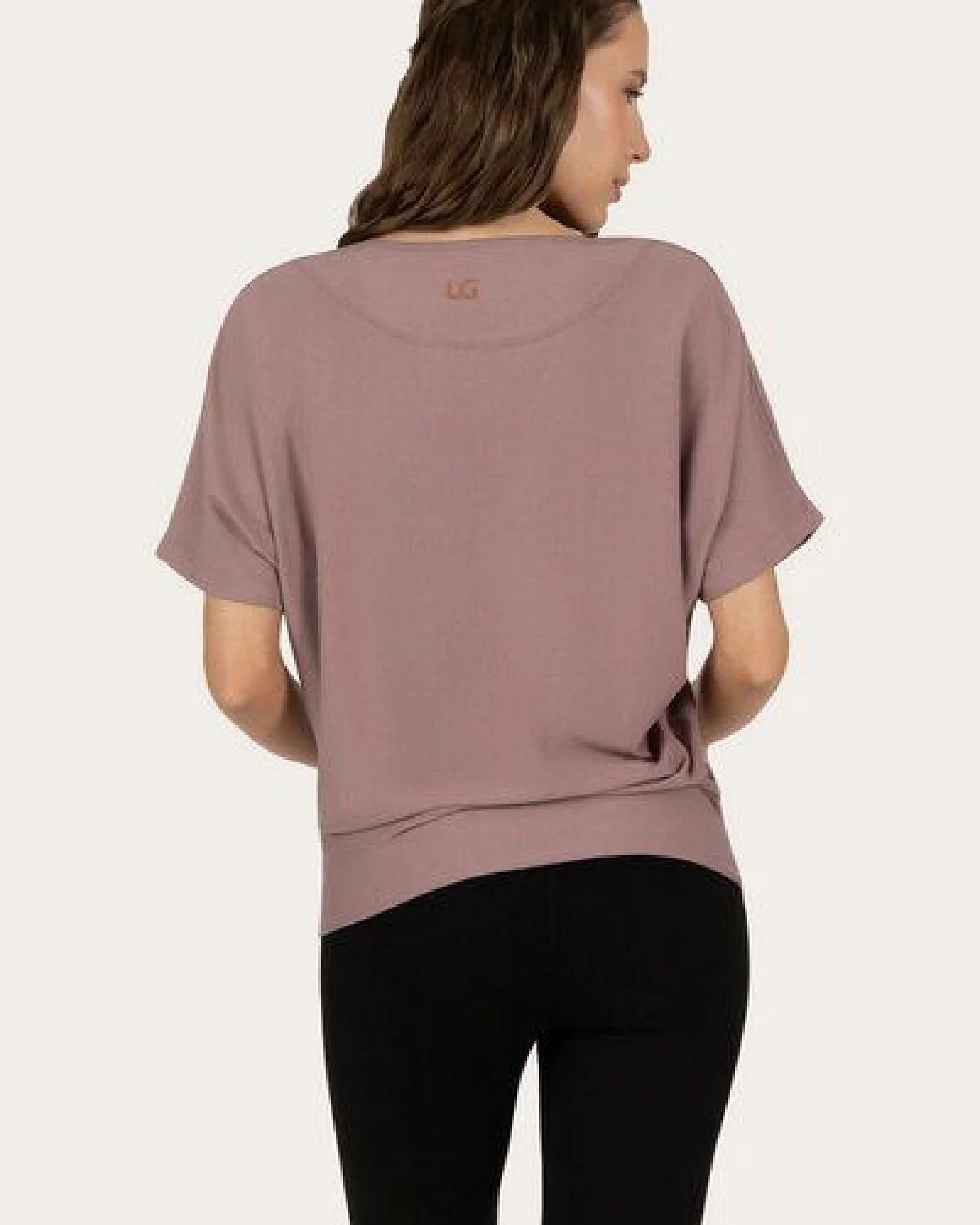 Urban Goddess Budhi Kurzarm Pilates & Yoga Shirt – Ansicht 3