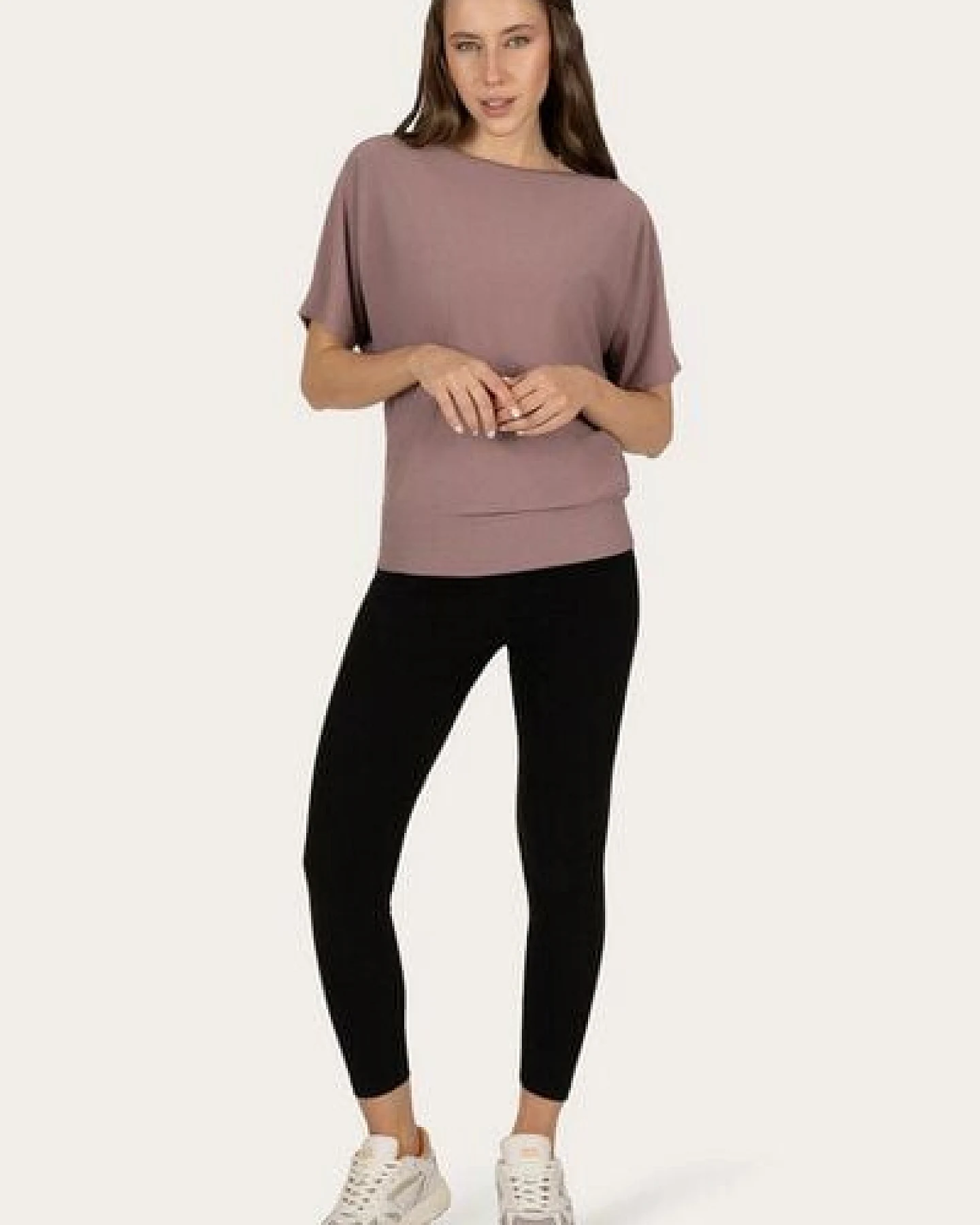 Urban Goddess Budhi Kurzarm Pilates & Yoga Shirt – Ansicht 4