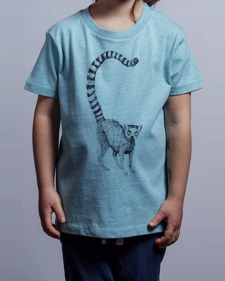 NanMa Bio-Baumwoll-Shirt Lemur