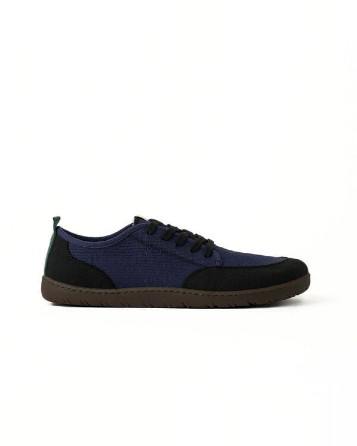 Vesica Piscis Footwear CLAXTON Vegan barefoot black-marine
