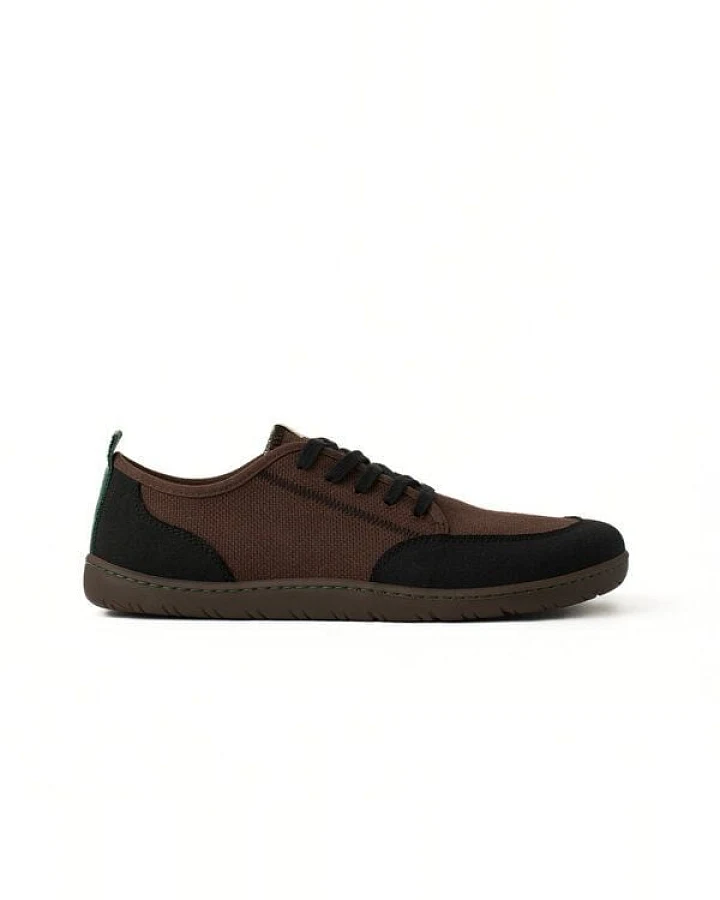 Vesica Piscis Footwear CLAXTON Vegan barefoot black-brown