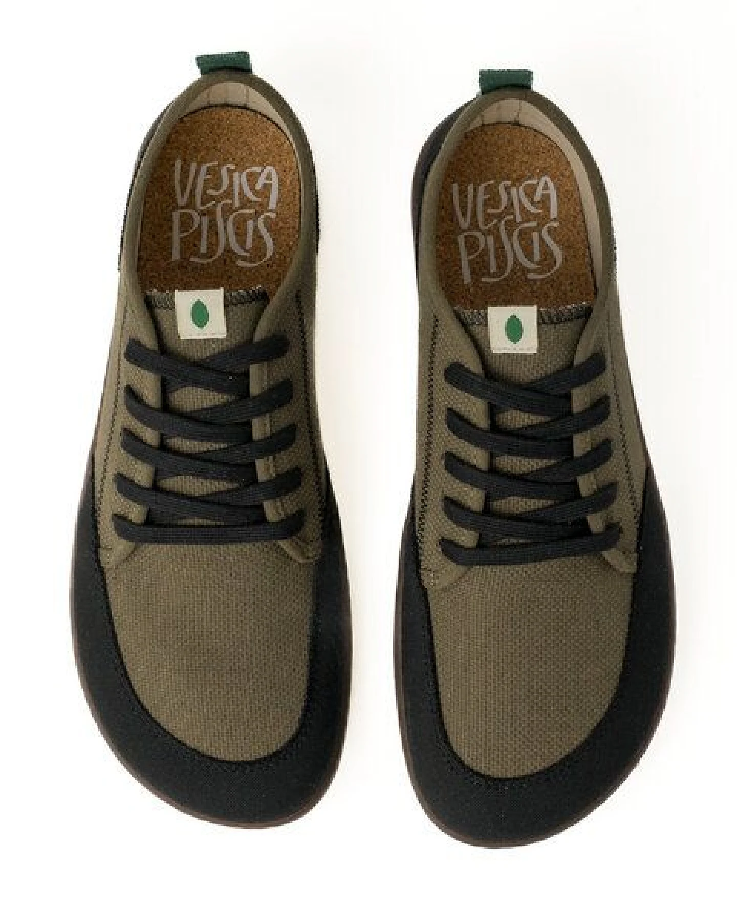 Vesica Piscis Footwear CLAXTON Vegan barefoot black-khaki – Ansicht 3