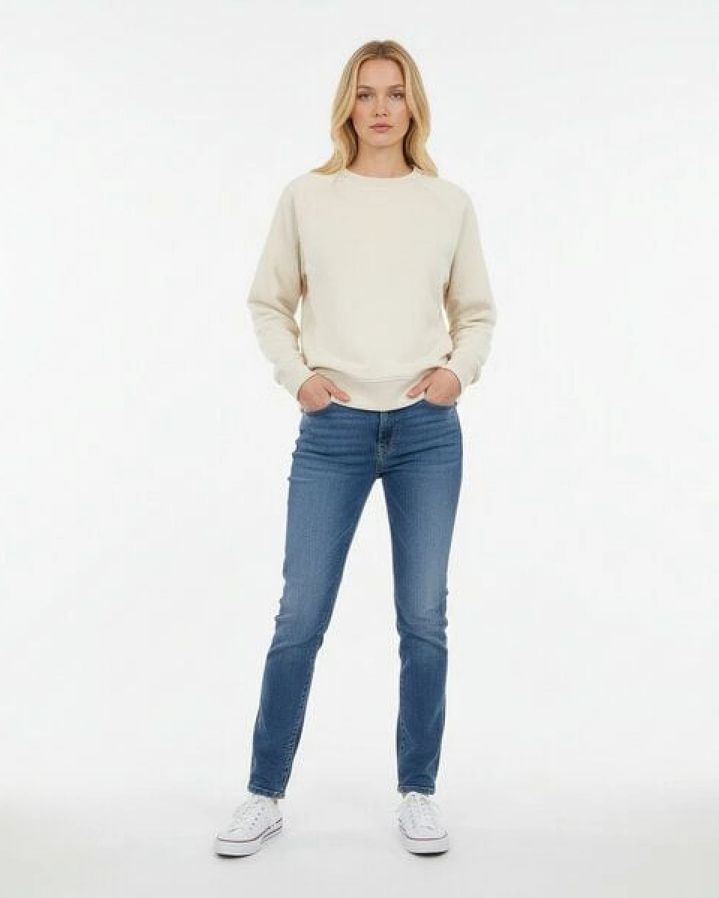 PETER JO Damen Bio-Sweatshirt – Willow – Ansicht 2