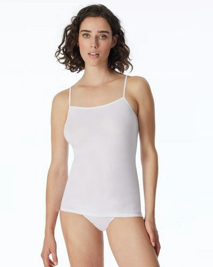 Schiesser 2er Pack Spaghetti-Top Organic Cotton 95/5