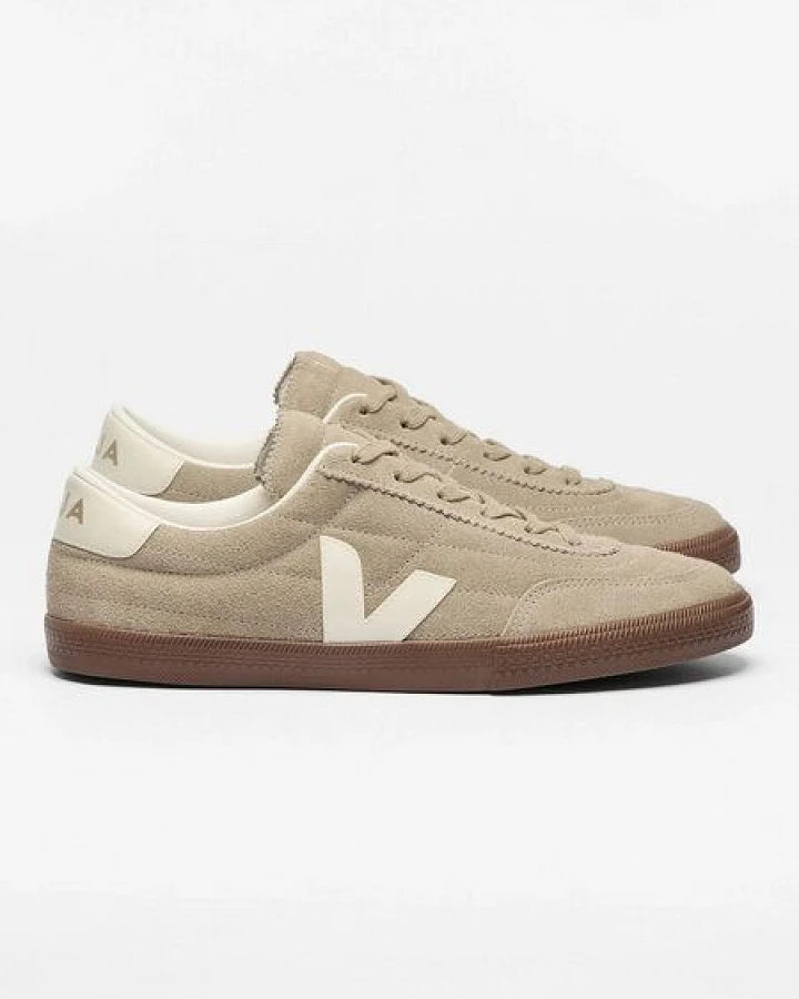 Low-Top-Sneaker Veja Panenka Taupe Pierre Bark