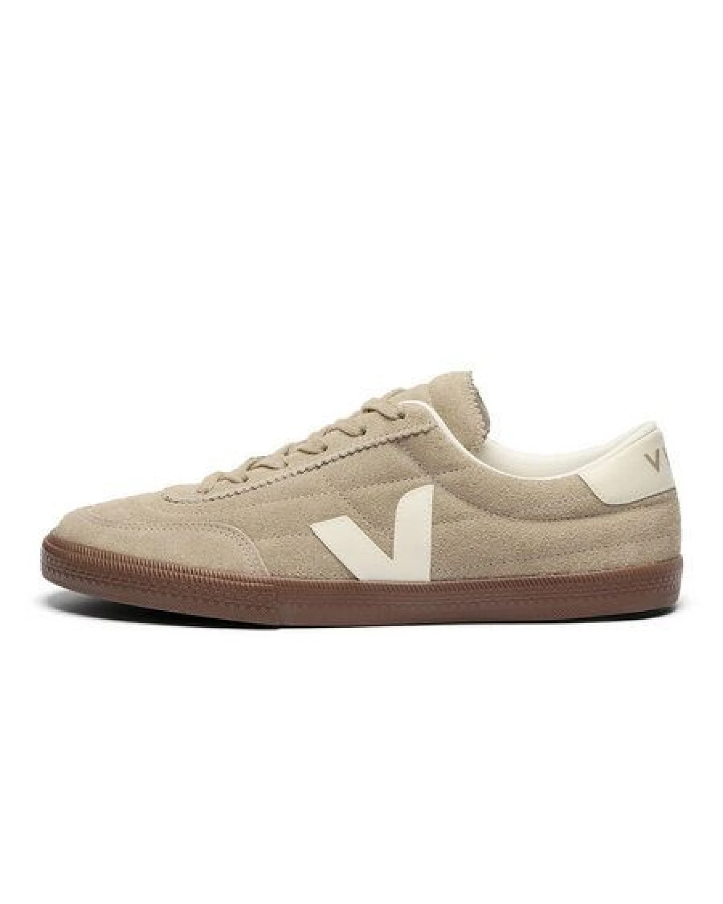 Low-Top-Sneaker Veja Panenka Taupe Pierre Bark – Ansicht 4