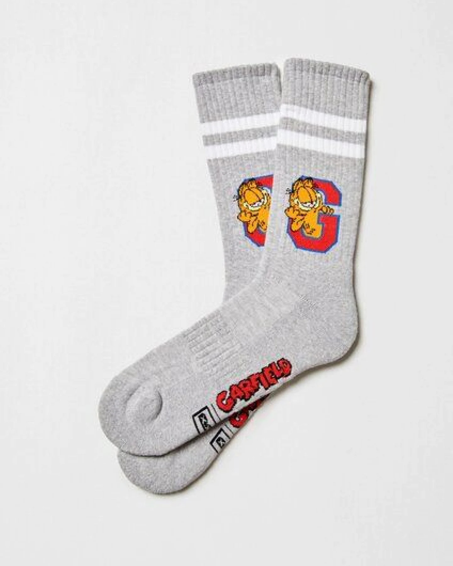 BeSocks Bio-Tennissocken in grau - Garfield – Ansicht 2