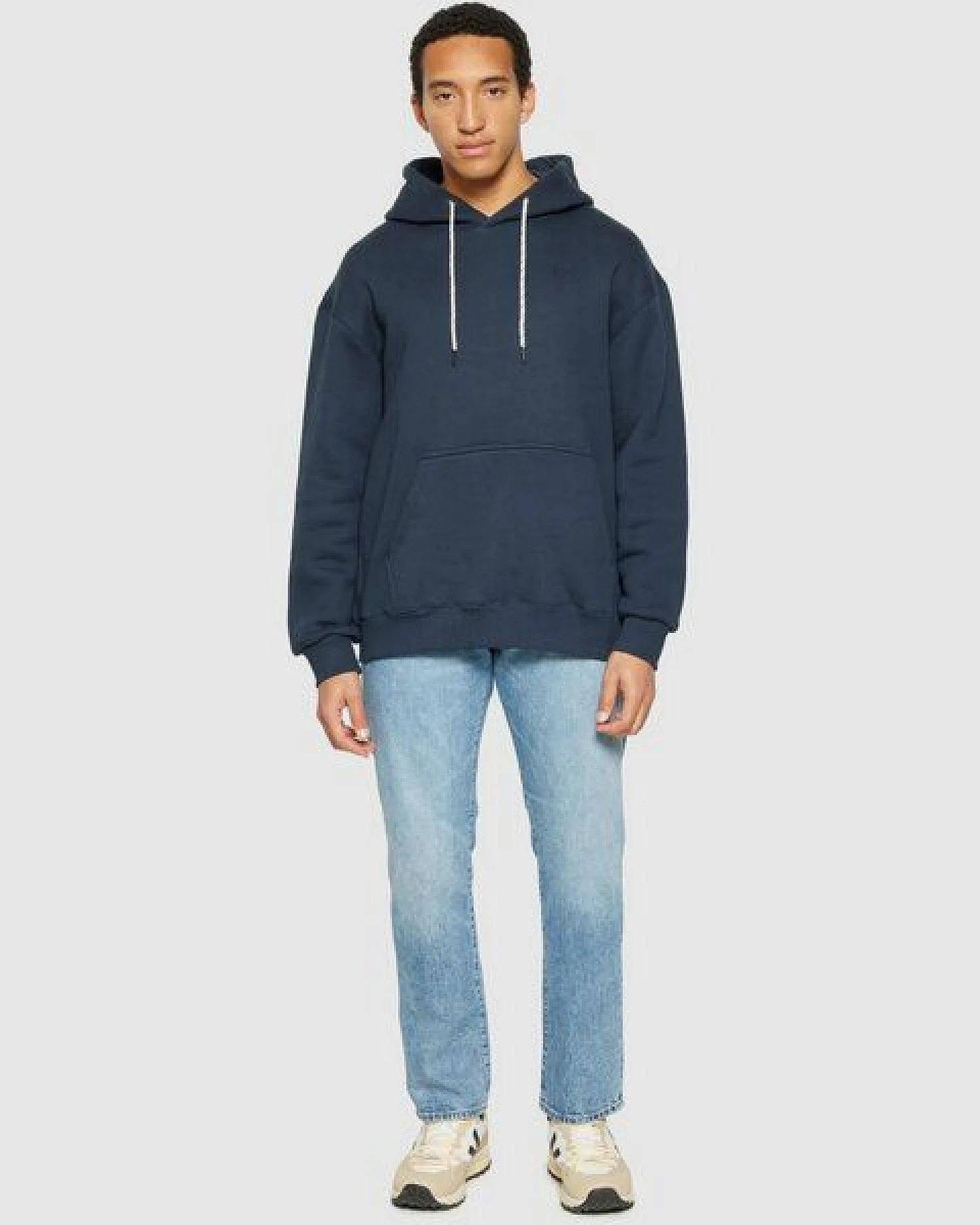 KnowledgeCotton Apparel Pullover Loose Heavy Sweat Hoodie – Ansicht 3