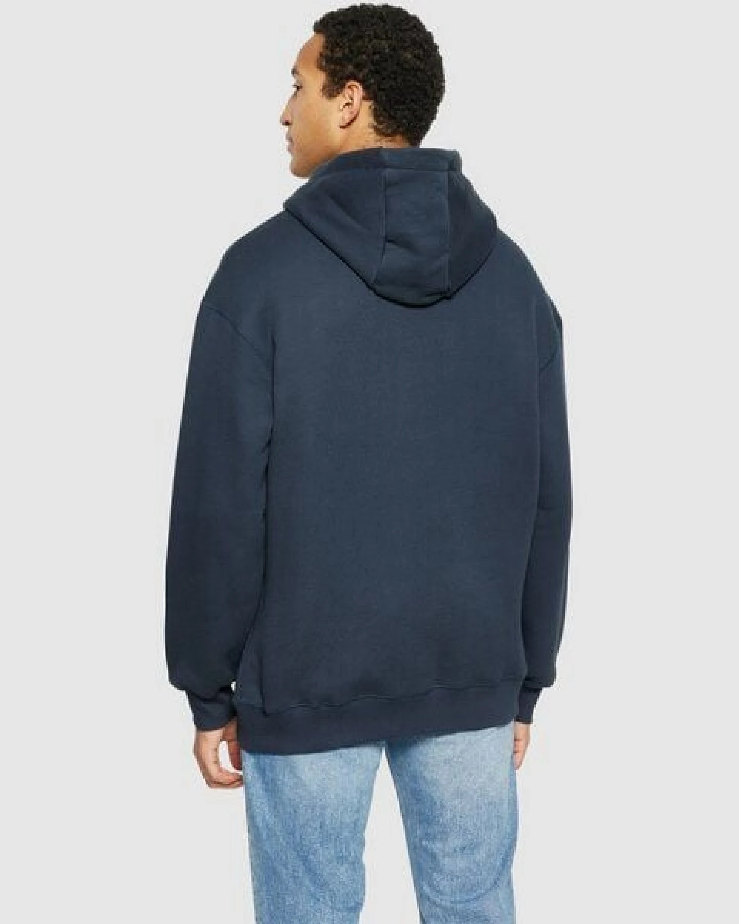 KnowledgeCotton Apparel Pullover Loose Heavy Sweat Hoodie – Ansicht 2