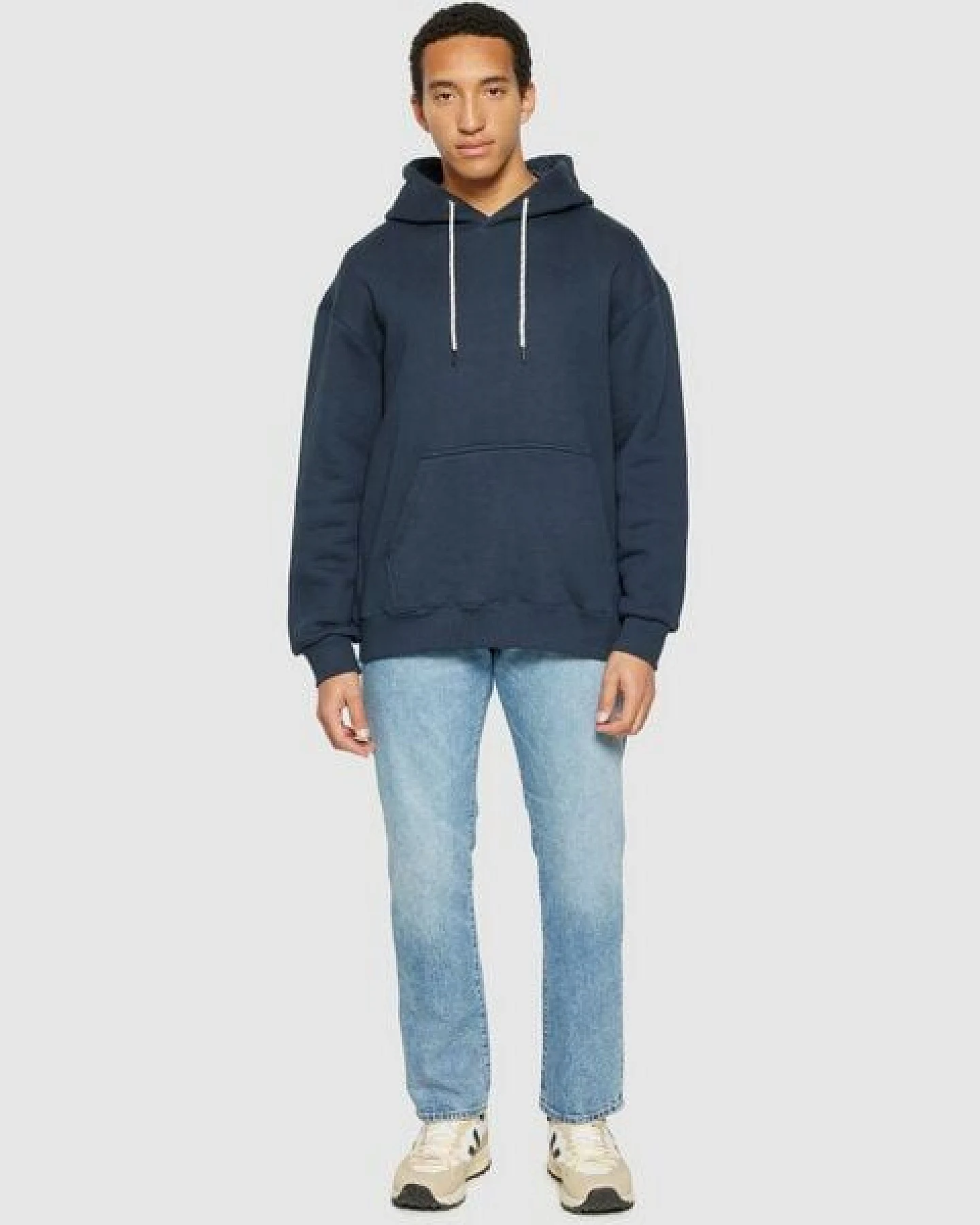 KnowledgeCotton Apparel Pullover Loose Heavy Sweat Hoodie – Ansicht 3