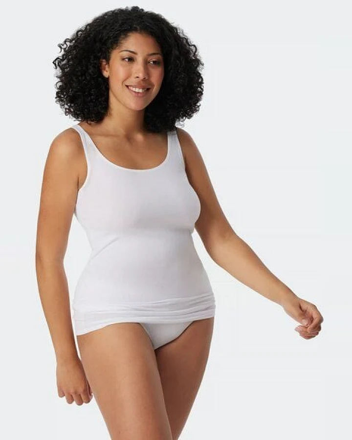 Schiesser 2er Pack Damen Top Organic Cotton 95/5