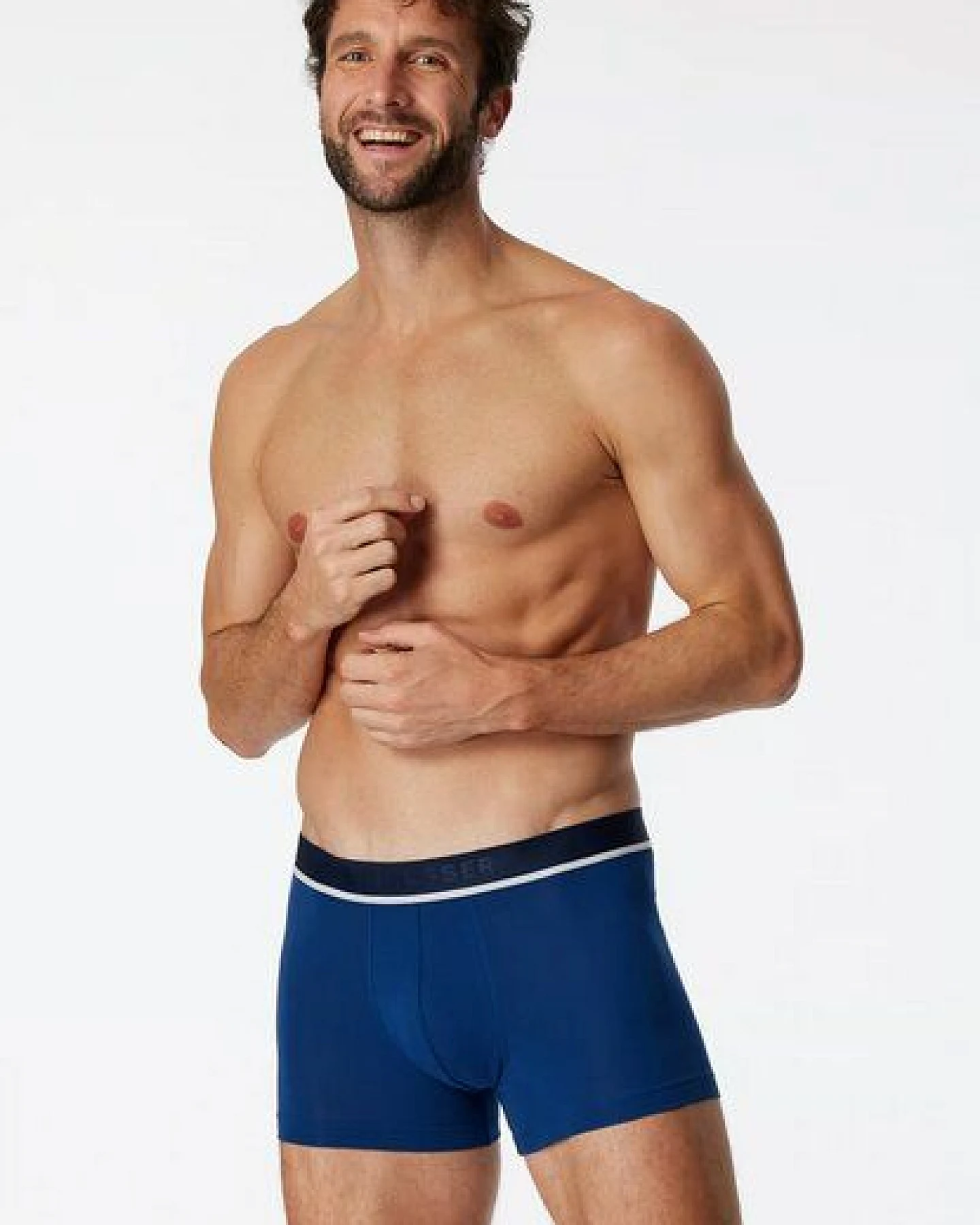 Schiesser 3er Pack Shorts Webbund Biobaumwolle 95/5 – Ansicht 2