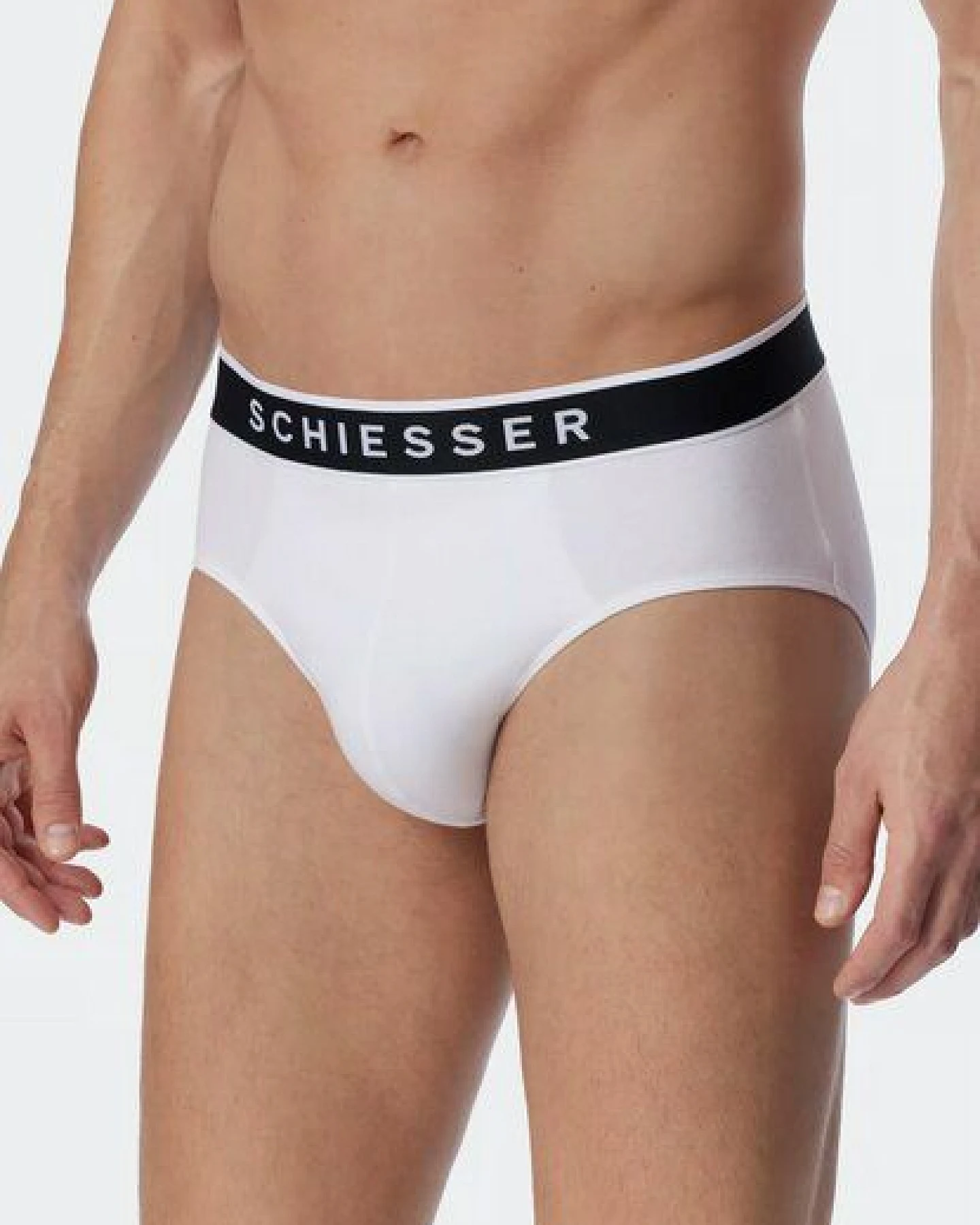Schiesser 3er Pack Herren Slips Biobaumwolle 95/5 – Ansicht 4