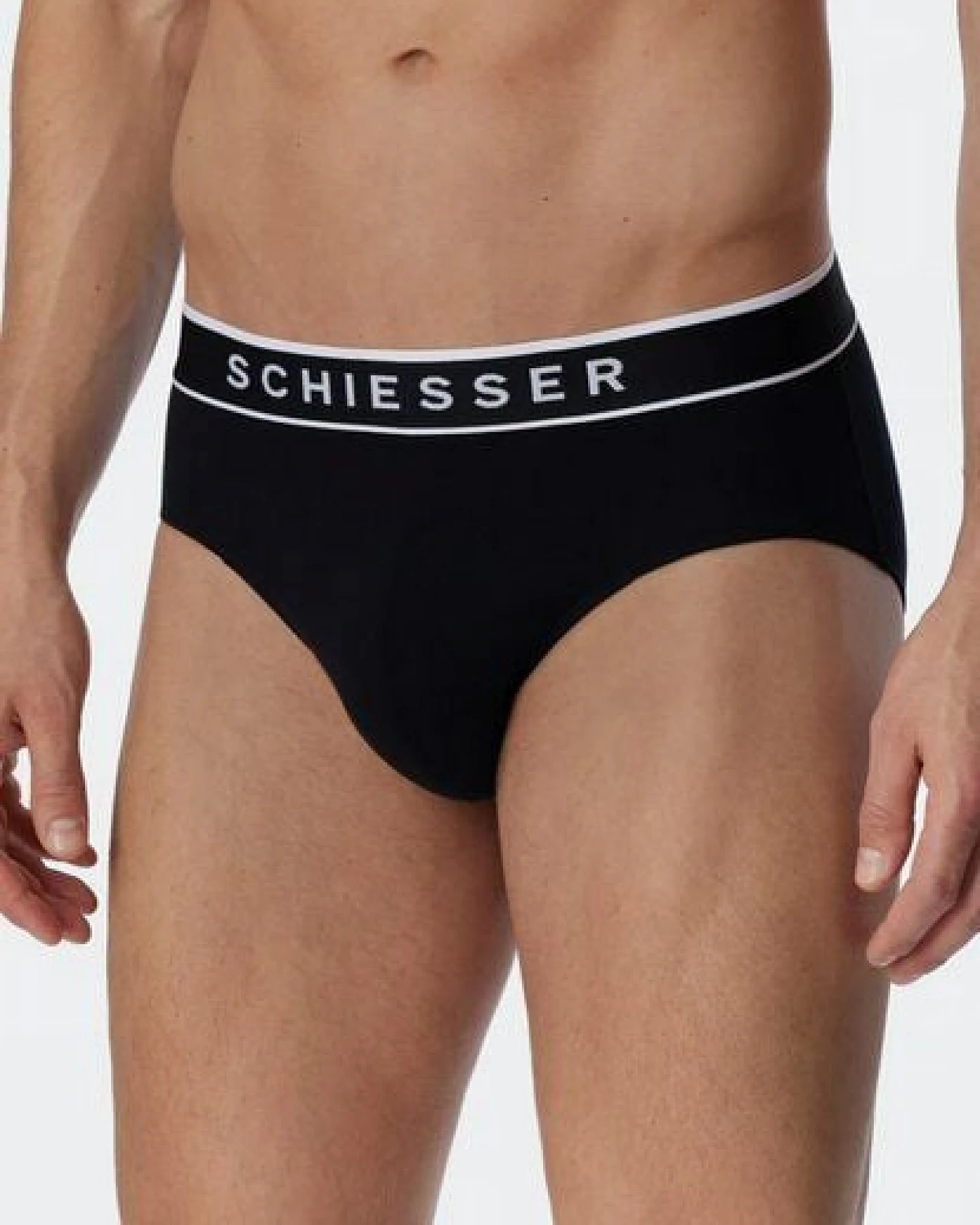 Schiesser 3er Pack Herren Slips Biobaumwolle 95/5 – Ansicht 4