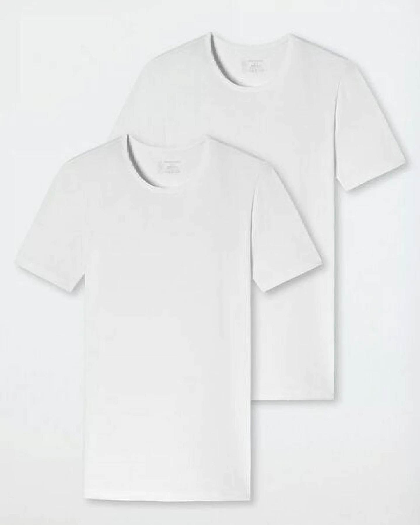 Schiesser 2er Pack kurzarm Shirt Biobaumwolle 95/5 – Ansicht 4