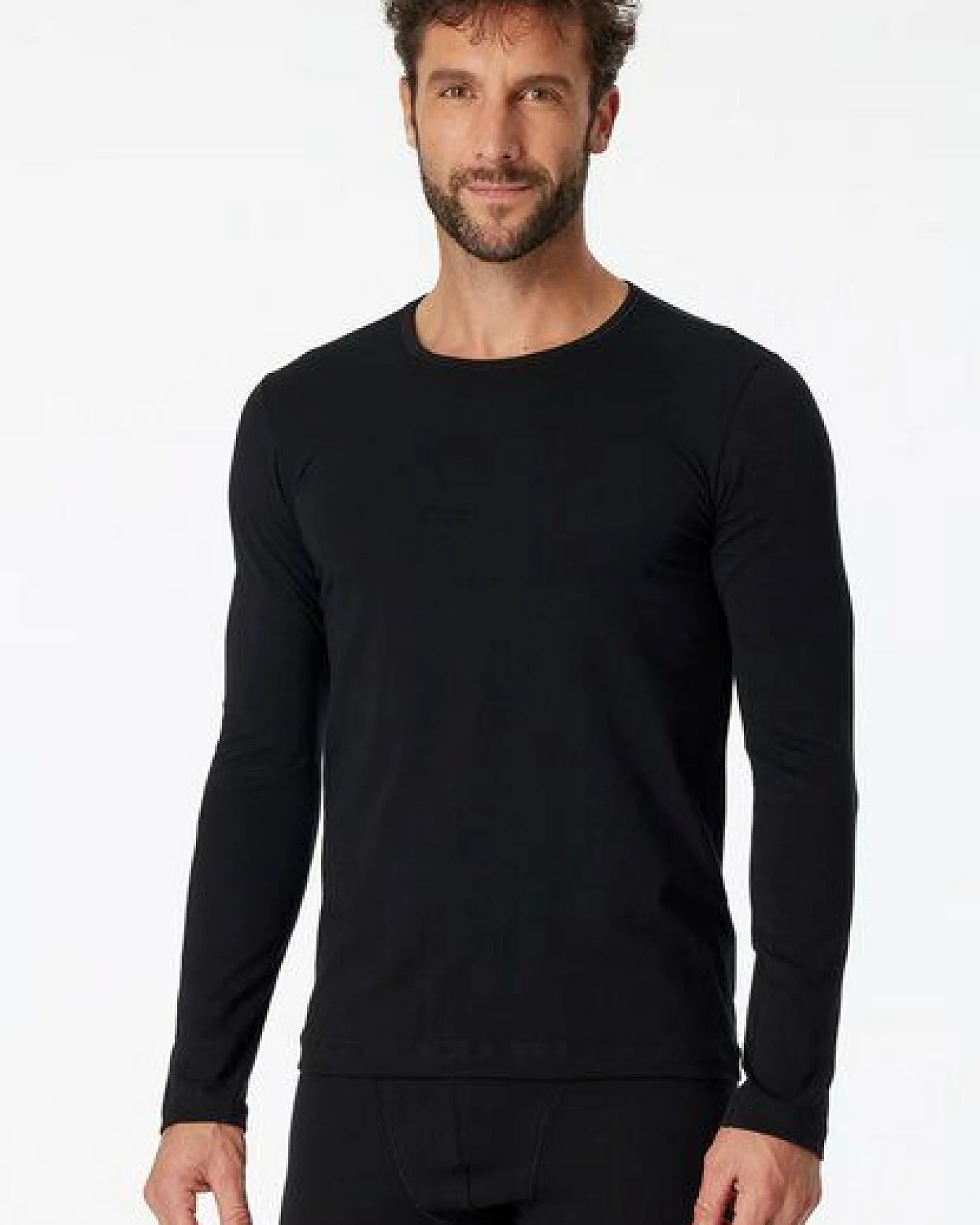 Schiesser Langarm Shirt Biobaumwolle 95/5 – Ansicht 3