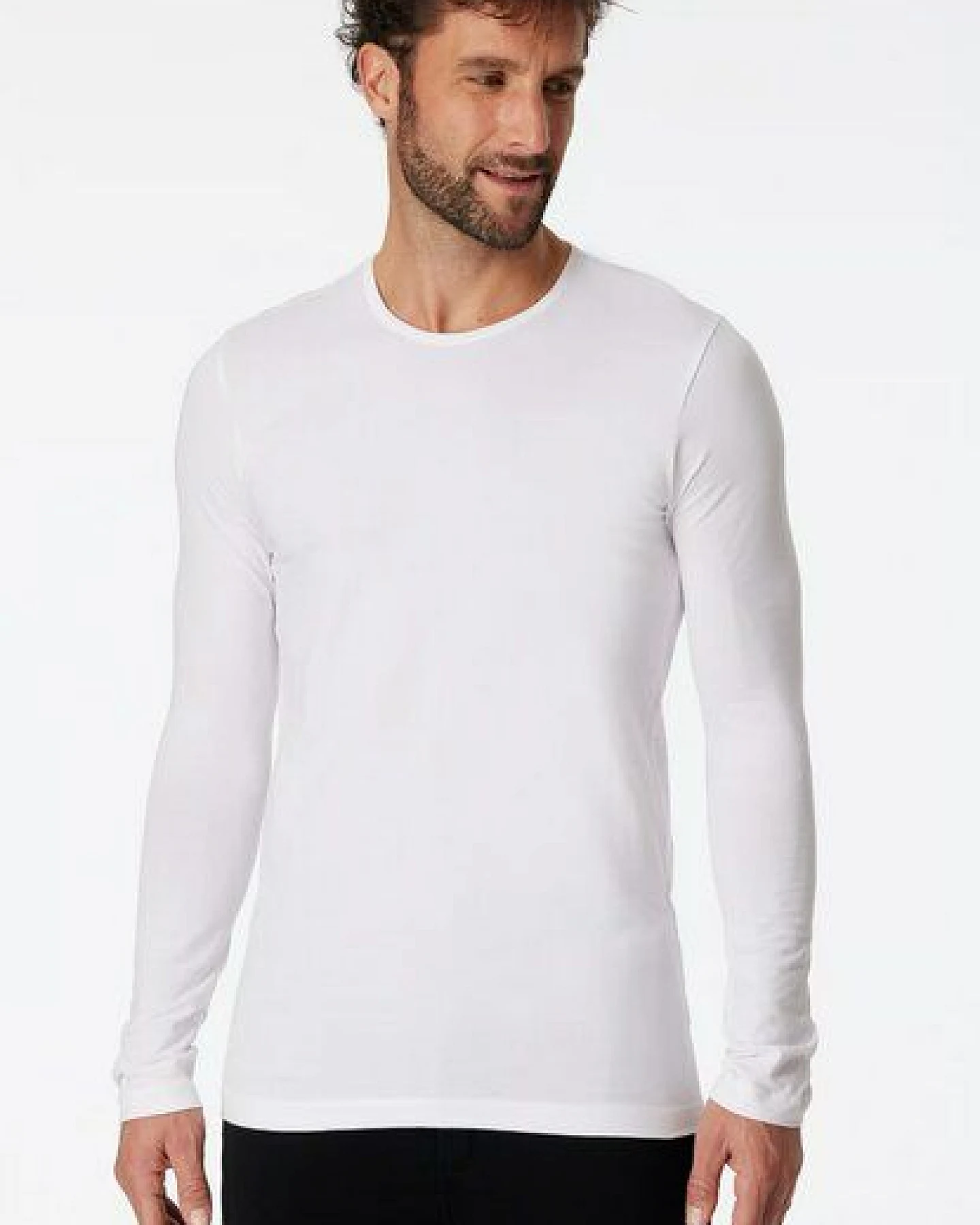 Schiesser Langarm Shirt Biobaumwolle 95/5 – Ansicht 3