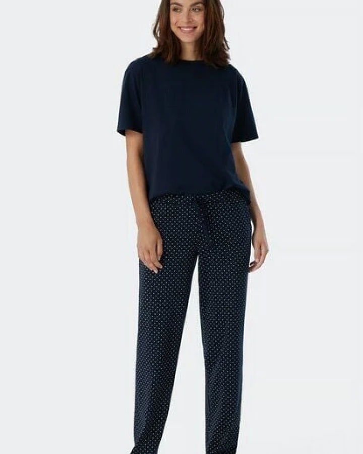 Schiesser Loungehose Jersey aus Biobaumwolle