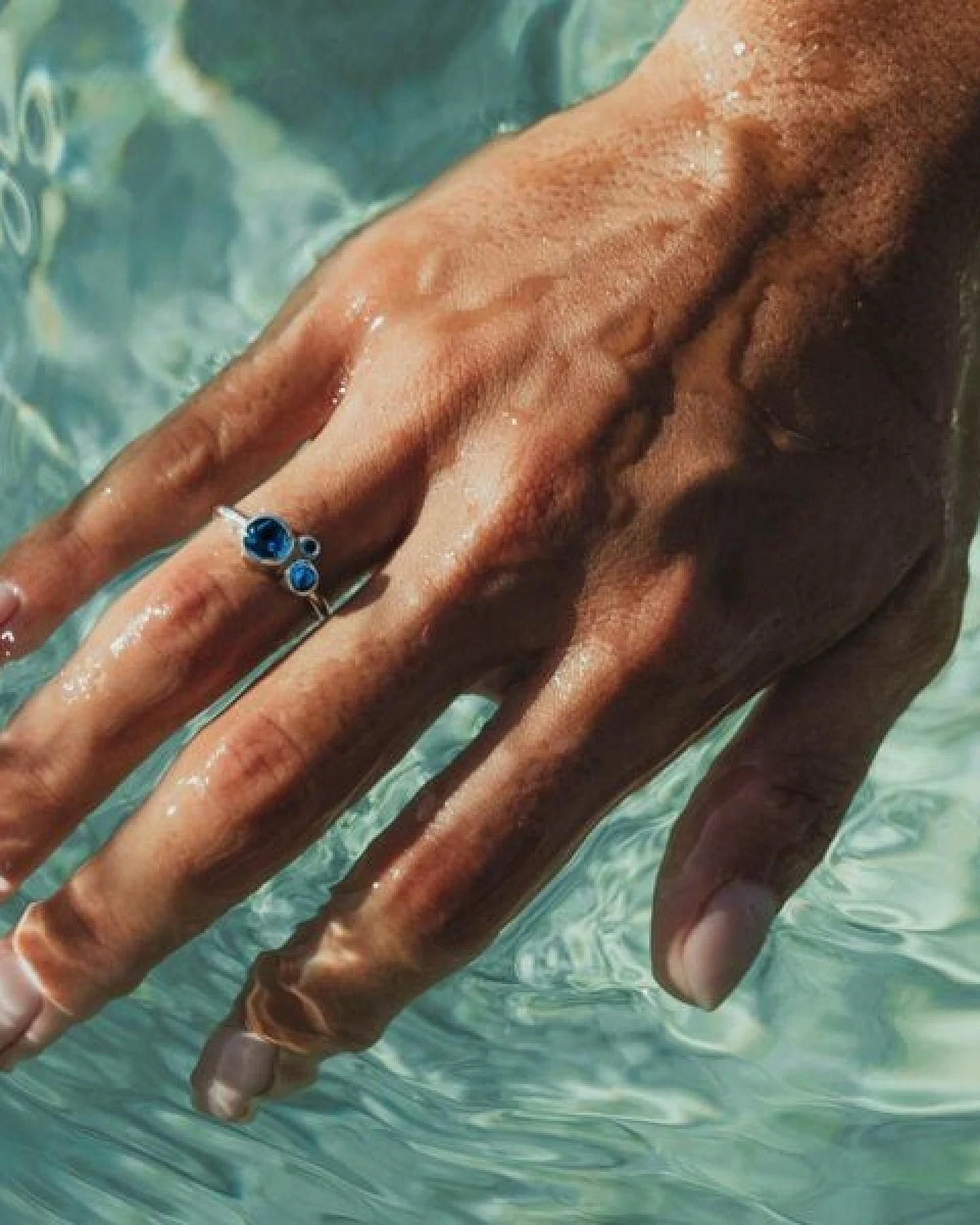 Spirit of Island Blue Lagoon Ring – Ansicht 2