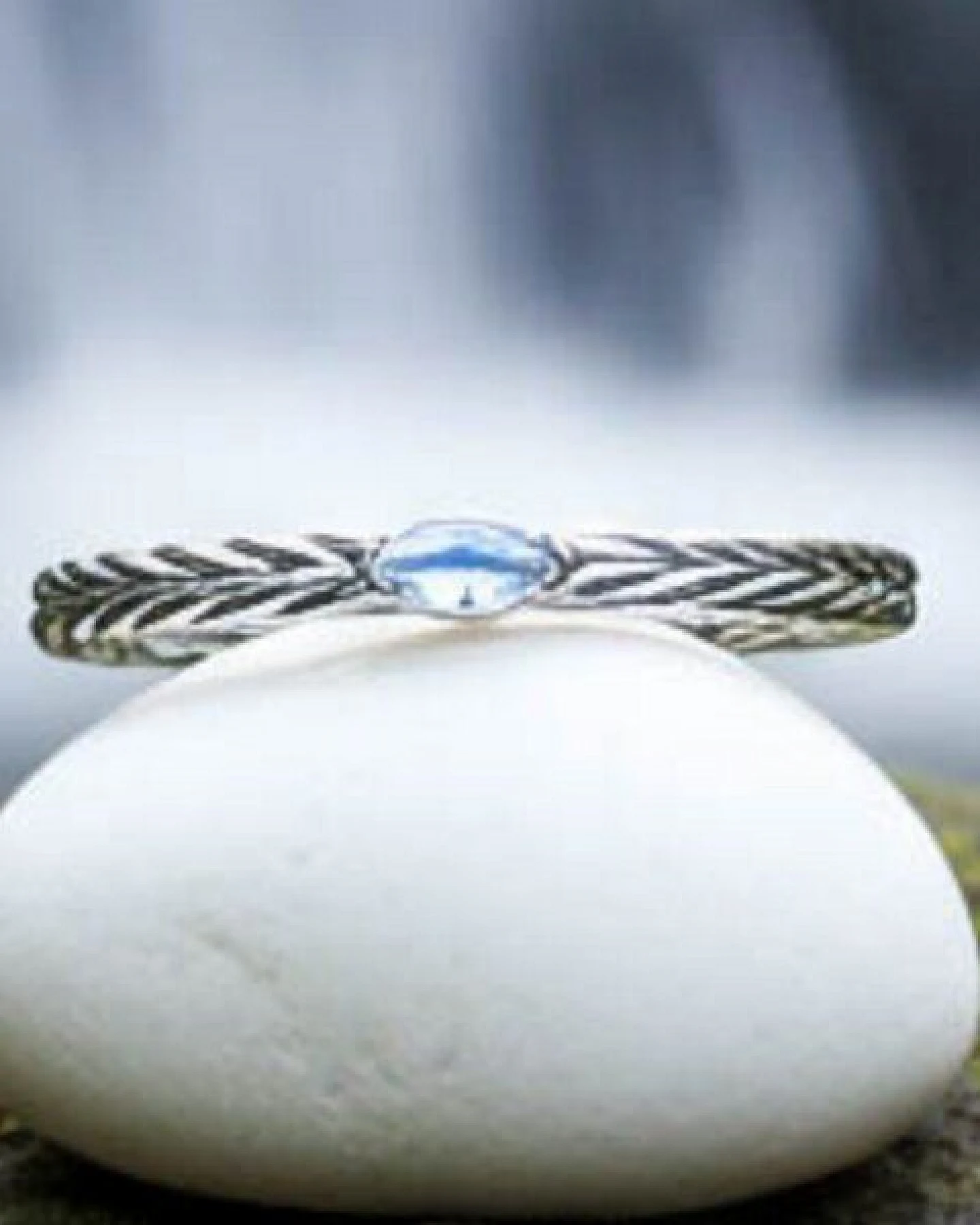 Spirit of Island Mondstein Solitär Ring – Ansicht 2