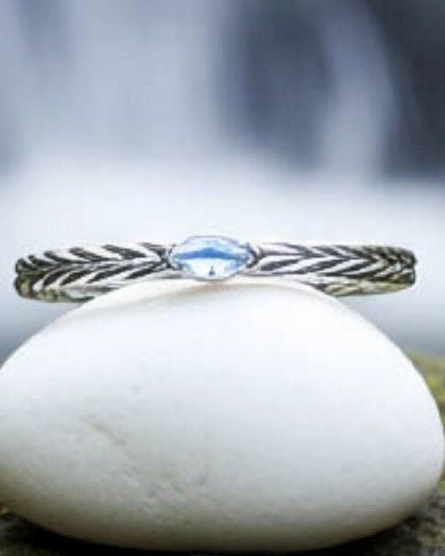 Spirit of Island Mondstein Solitär Ring – Ansicht 2