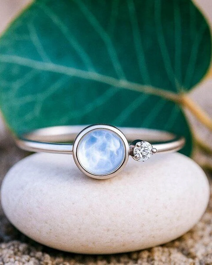 Spirit of Island Mondstein & Diamant Ring