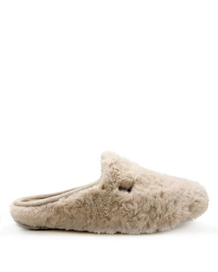 Hausschuh "thies ® Rec Fluffy Slipper" aus rec. PES