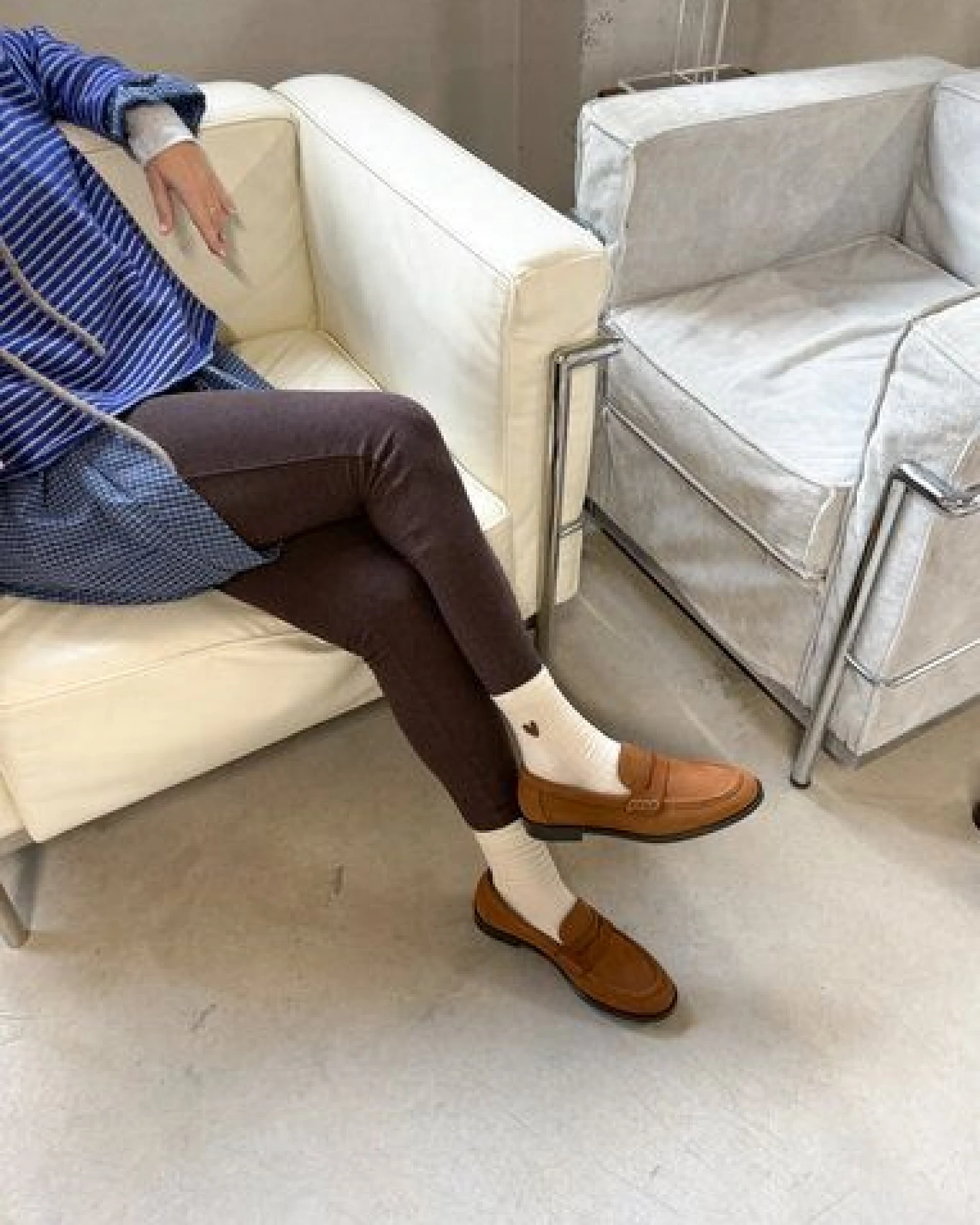 Jutelaune Brown Heart Socks - GRS und OEKO-TEX Zertifizierungen – Ansicht 3