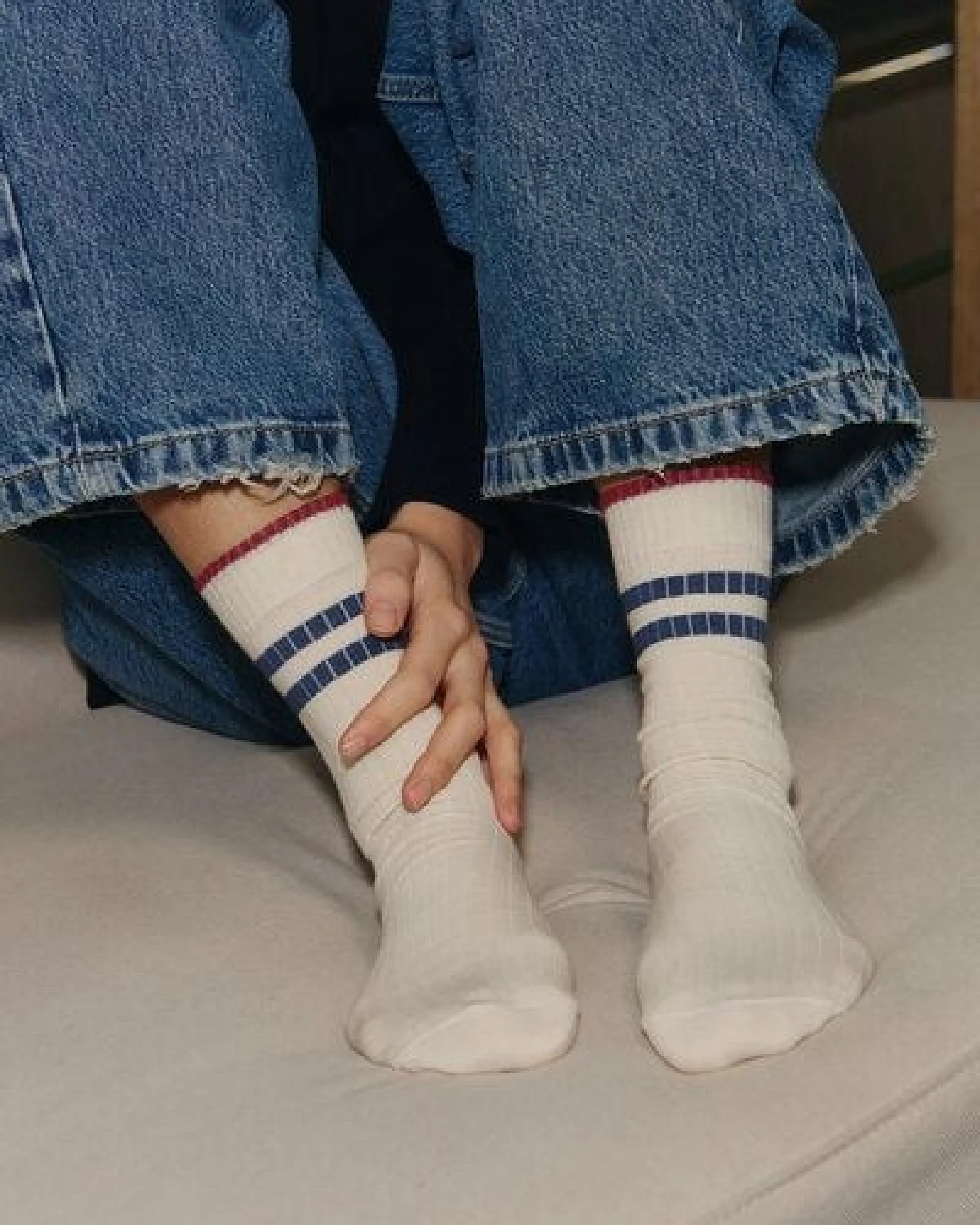 Jutelaune Stripe Socks - GRS und OEKO-TEX Zertifizierungen – Ansicht 4