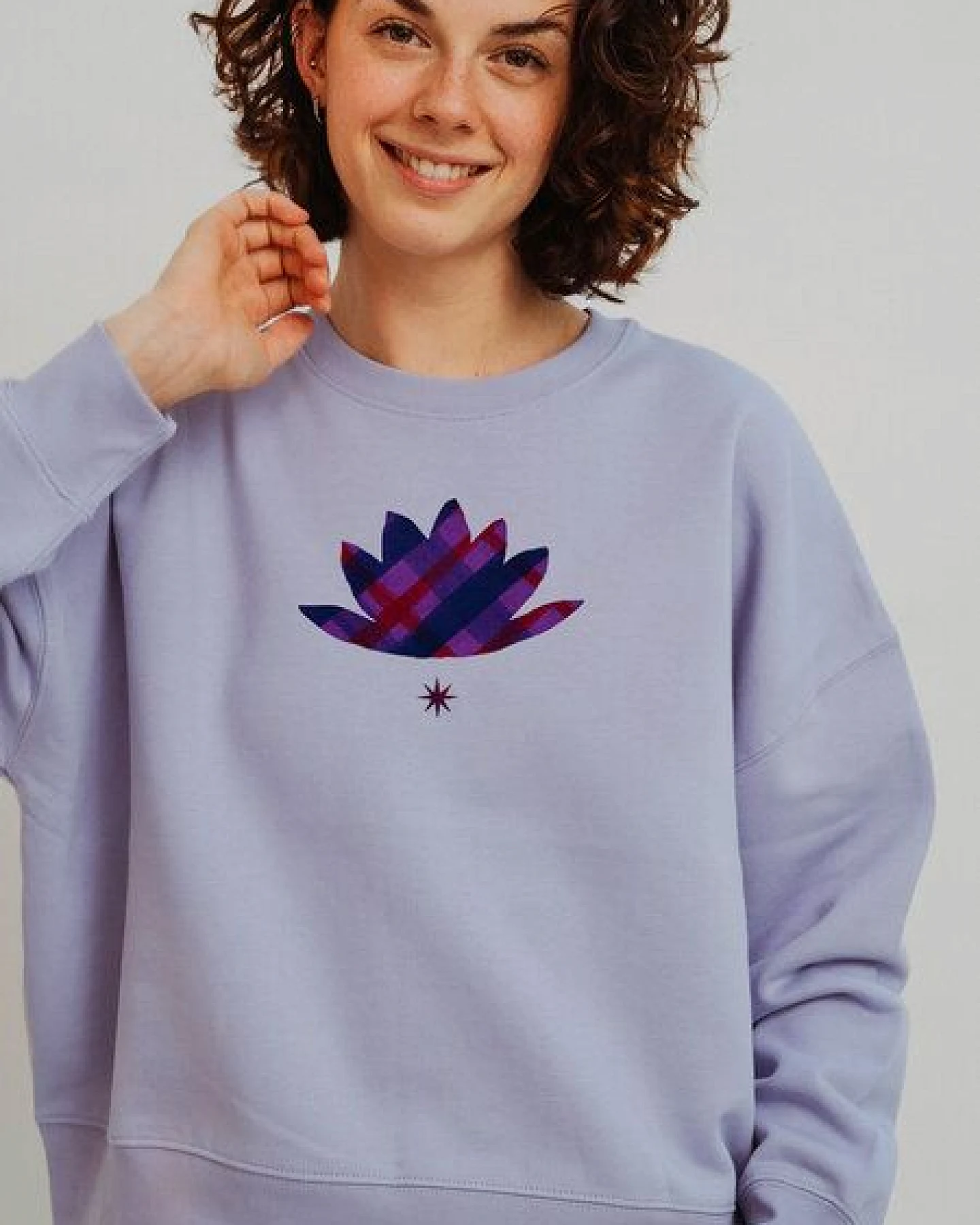 Kultgut Artdesign - Biofair- Pulloversweater im Boxistyle / Namaste – Ansicht 2