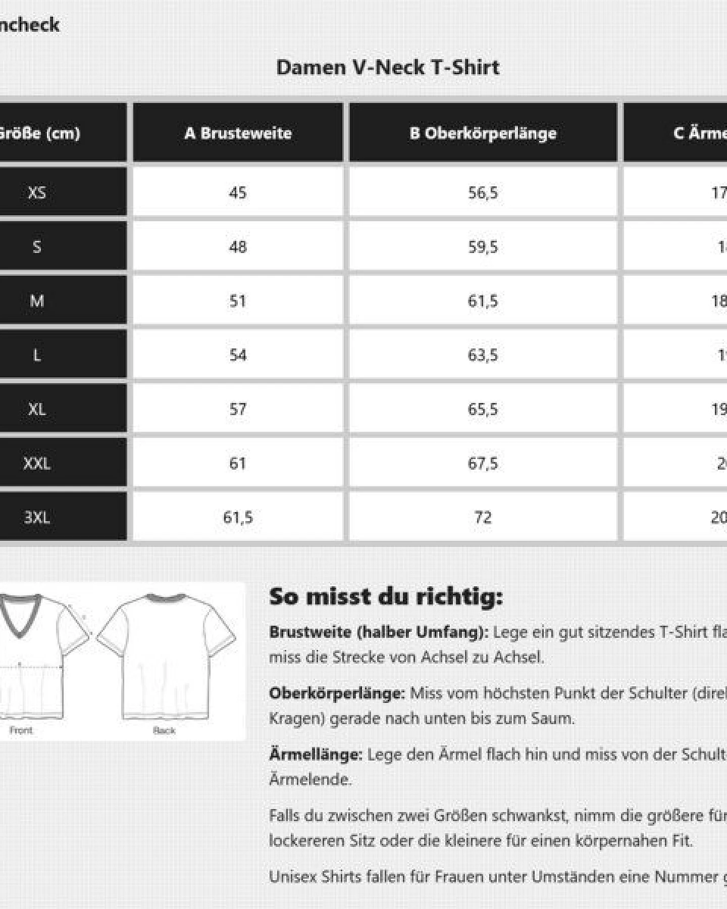 YTWOO Damen V-Neck T-Shirt – Ansicht 3