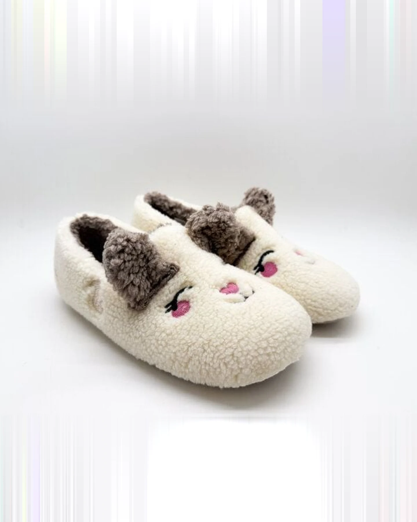 Veganer "thies ® Organic Rabbit Closed Slipper" aus kuscheliger Biobaumwolle – Ansicht 3