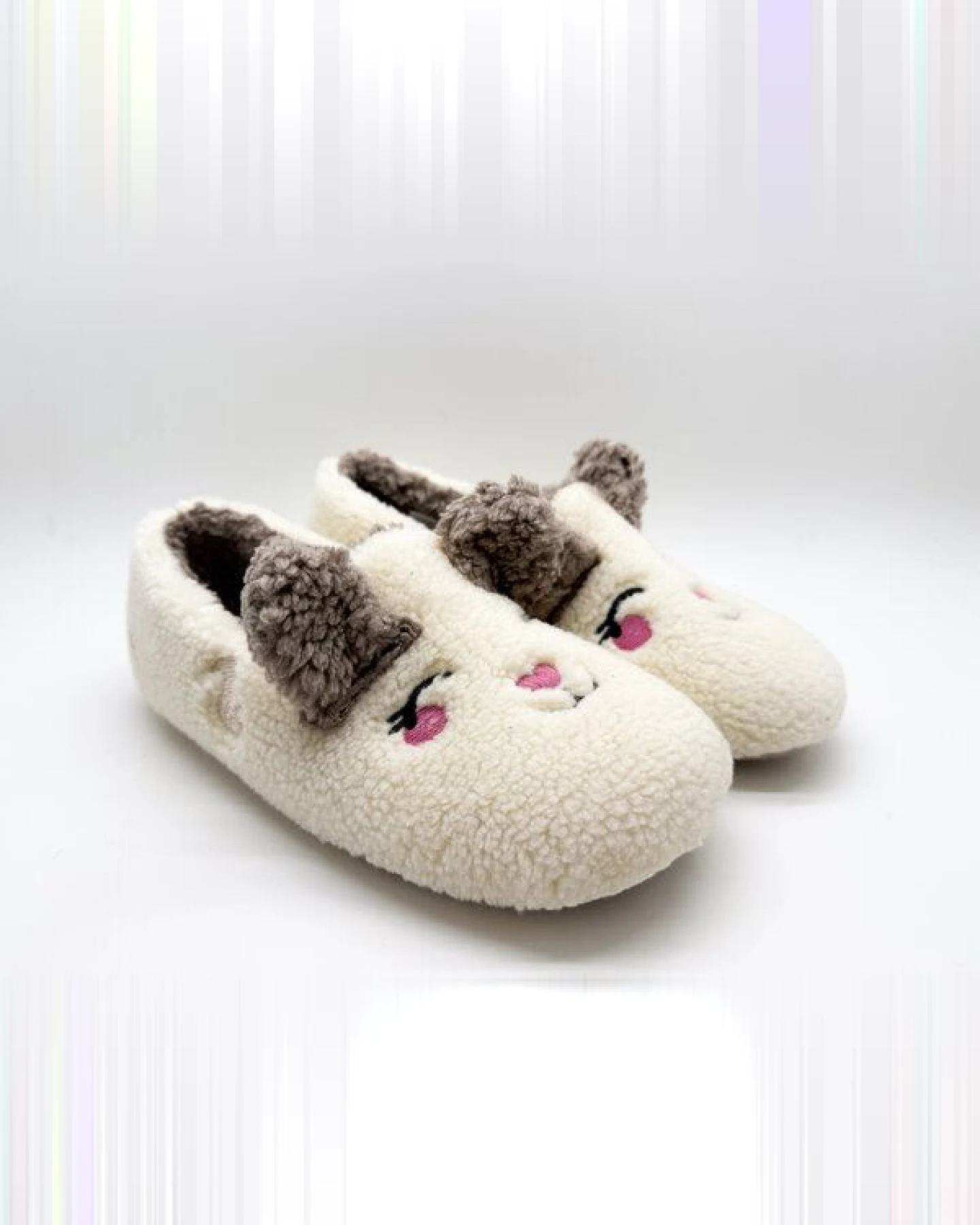 Veganer "thies ® Organic Rabbit Closed Slipper" aus kuscheliger Biobaumwolle – Ansicht 3