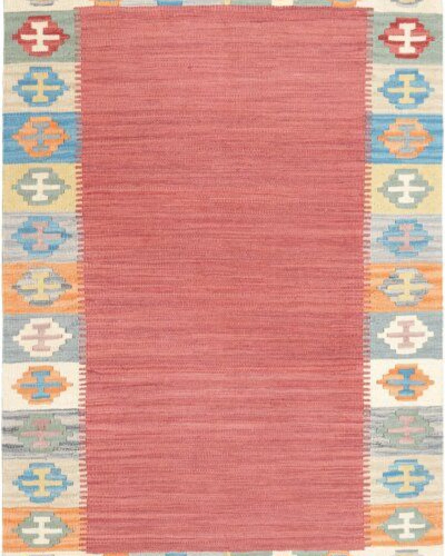 Kelim Gashgai Rot „Rugtales“ aus Schurwolle, 102x150 cm – Ansicht 3