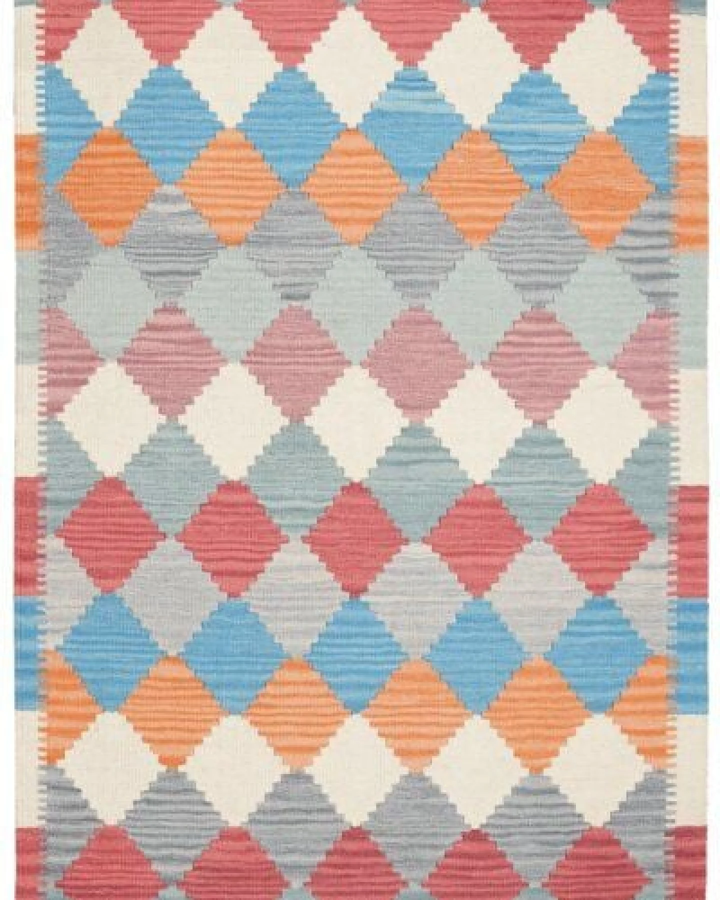 Kelim Gashgai Mehrfarbig „Rugtales“ aus Schurwolle, 103x153 cm – Ansicht 3